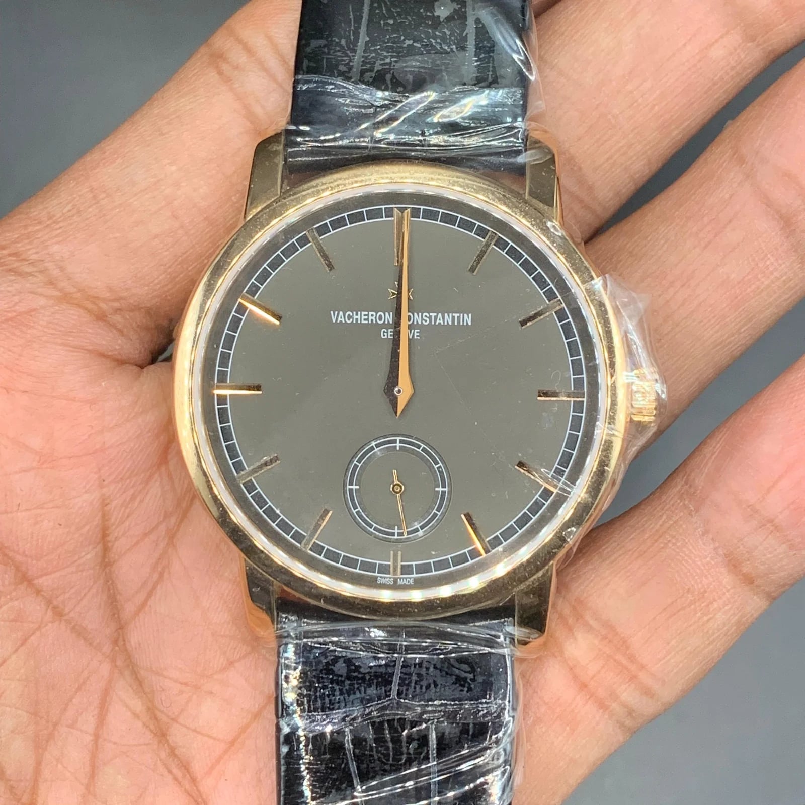 Traditionnelle Small Seconds Pink / Slate