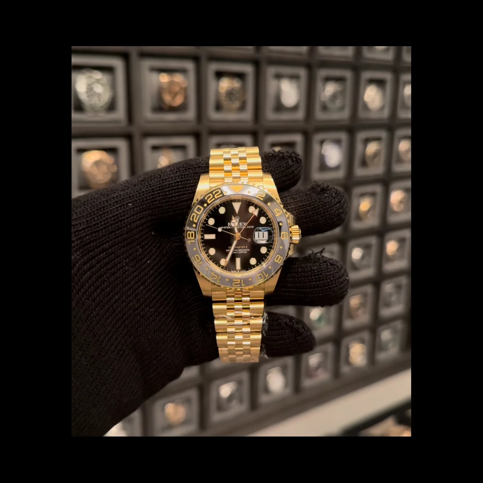 GMT-Master II Yellow Gold / GRNR / Jubilee