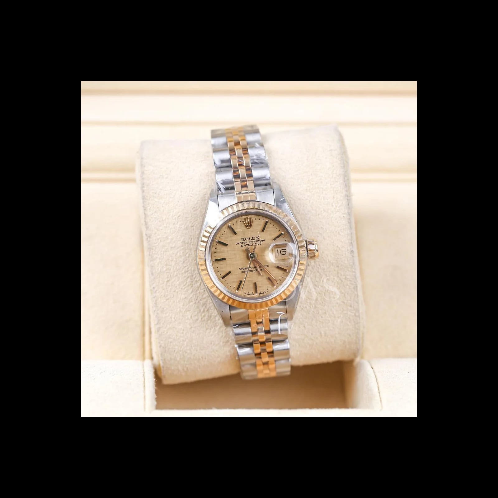 Lady-Datejust 26 Two Tone Yellow Gold / Jubilee / Champagne / Diamond