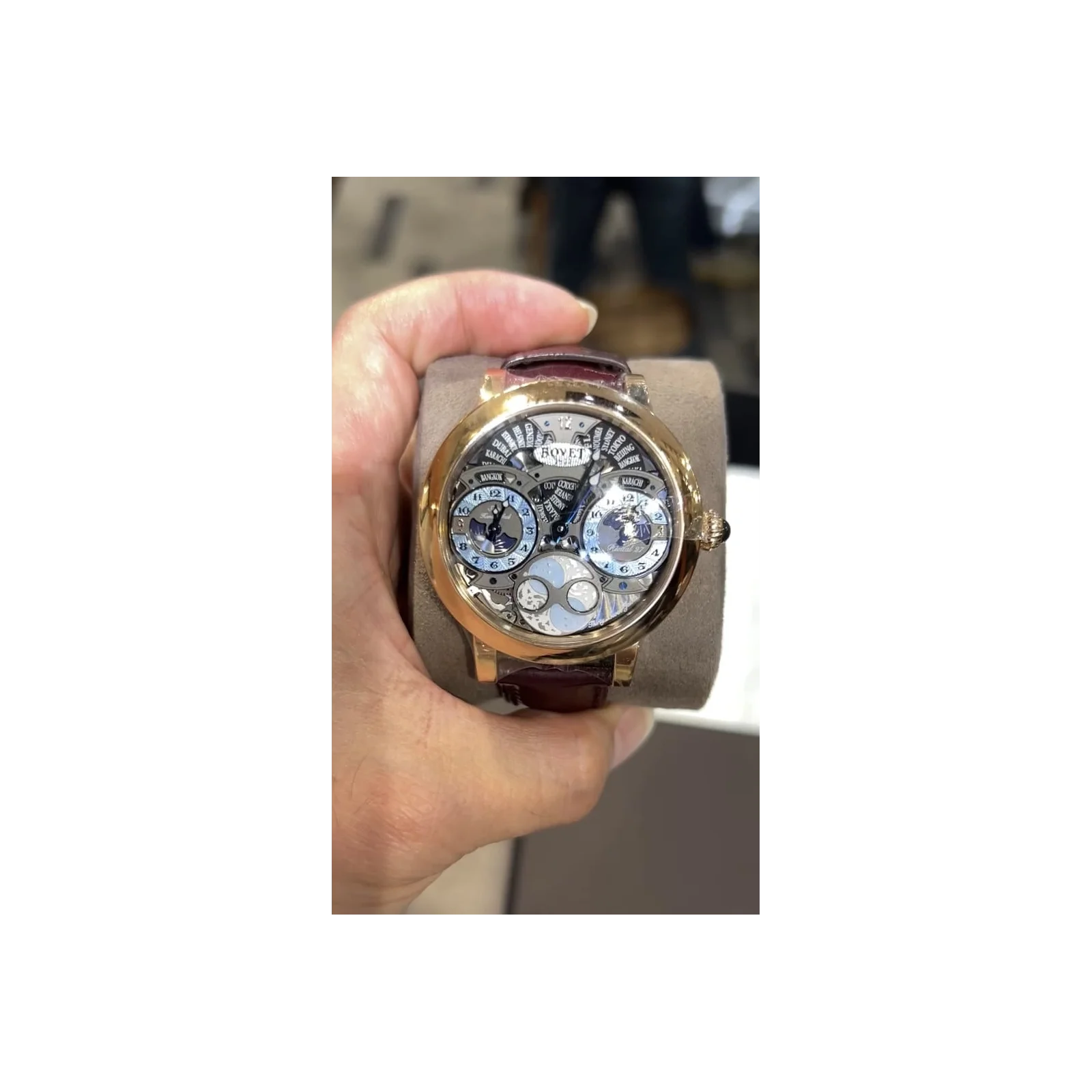 Recital 27 Manual Handwound Rose Gold