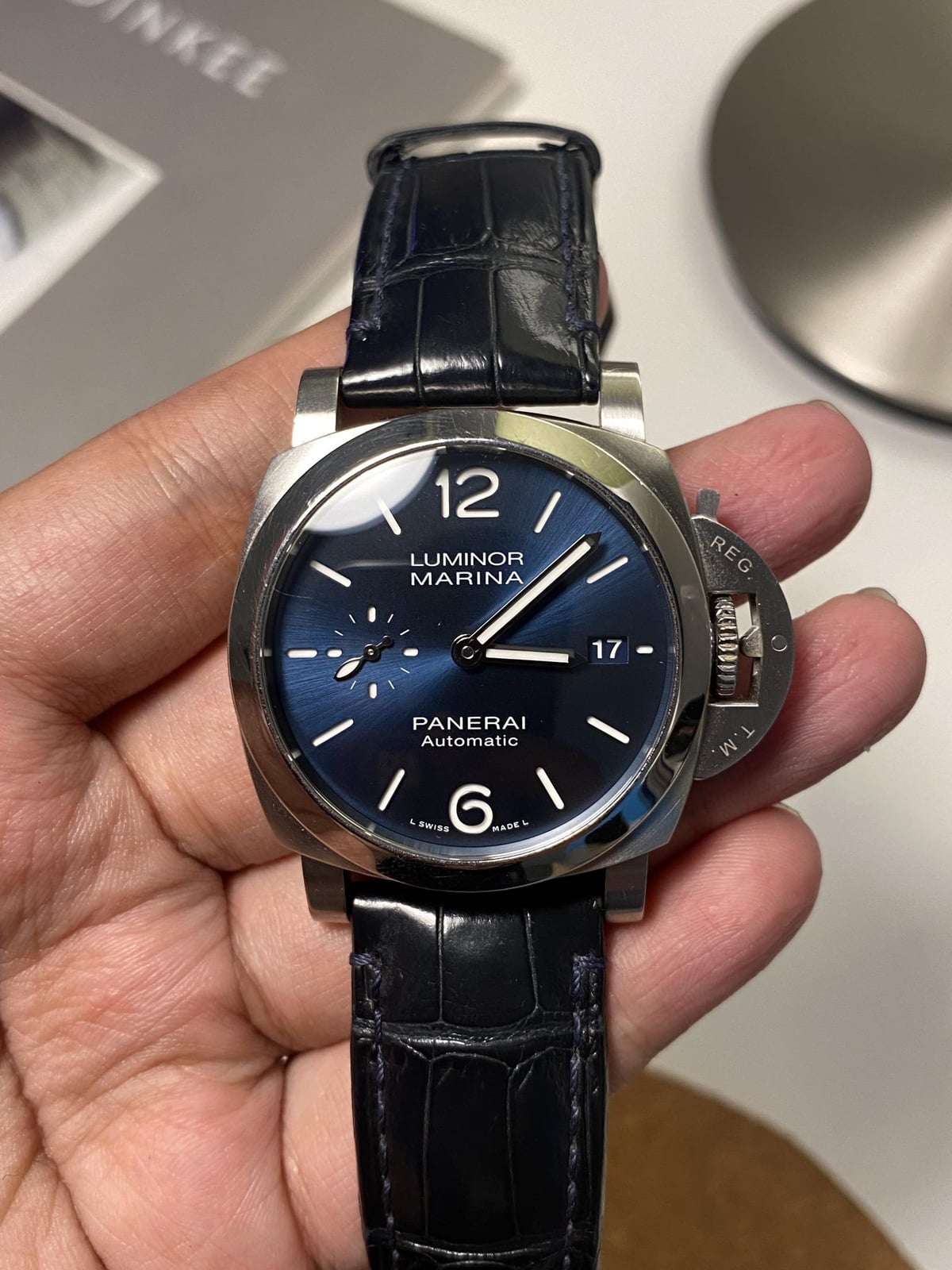 Luminor Marina Quaranta Steel / Blue