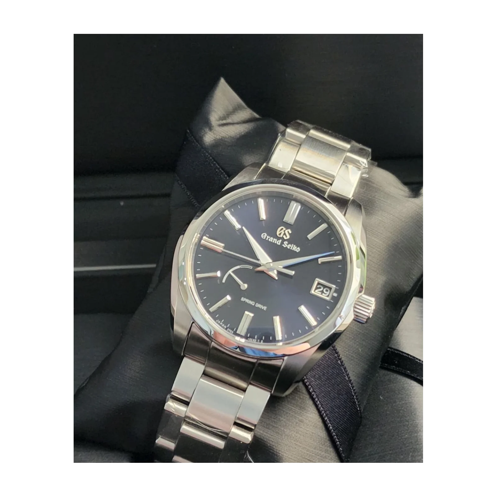Spring Drive Stainless Steel / Blue / Bracelet