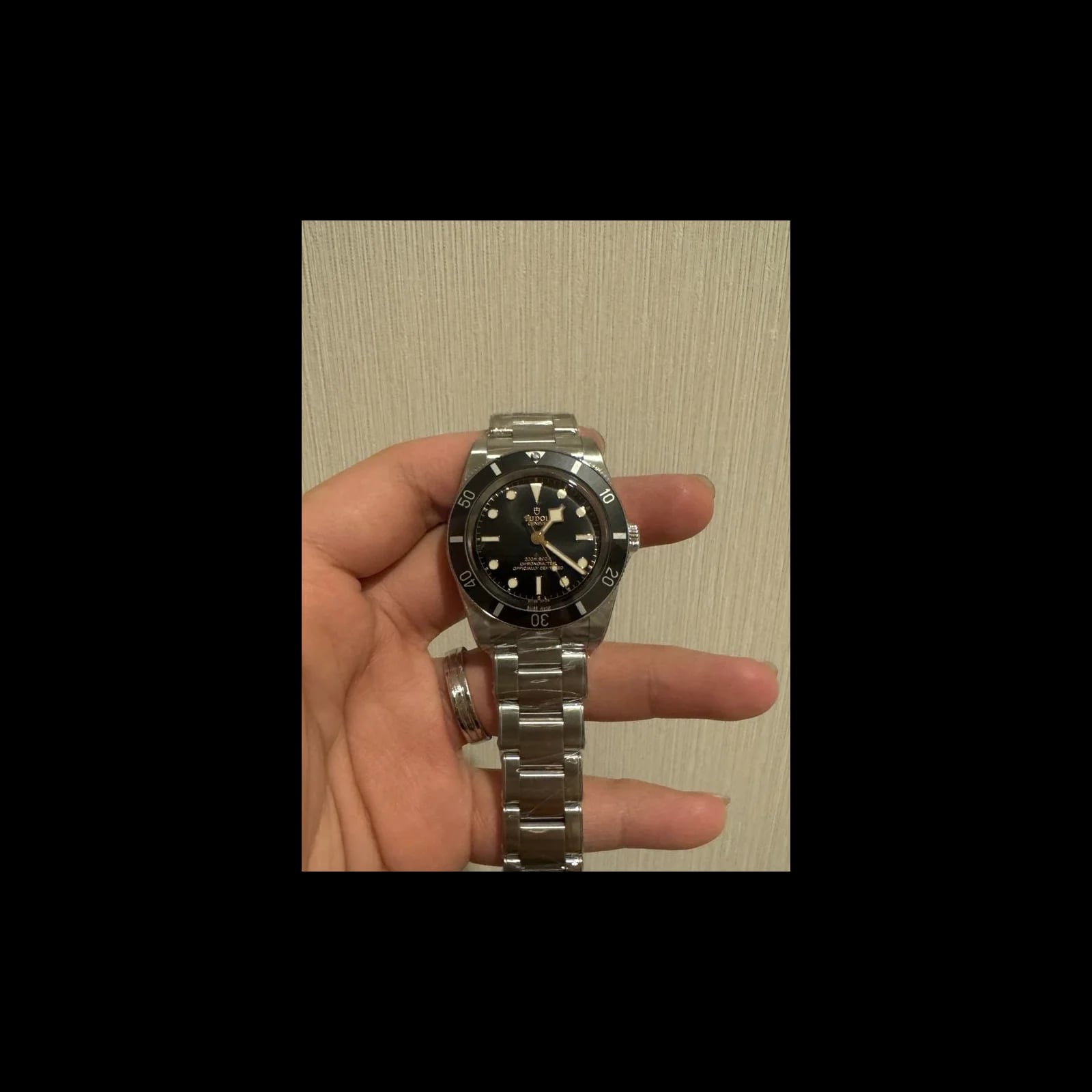 Black Bay Fifty-Four Stainless Steel / Black / Bracelet