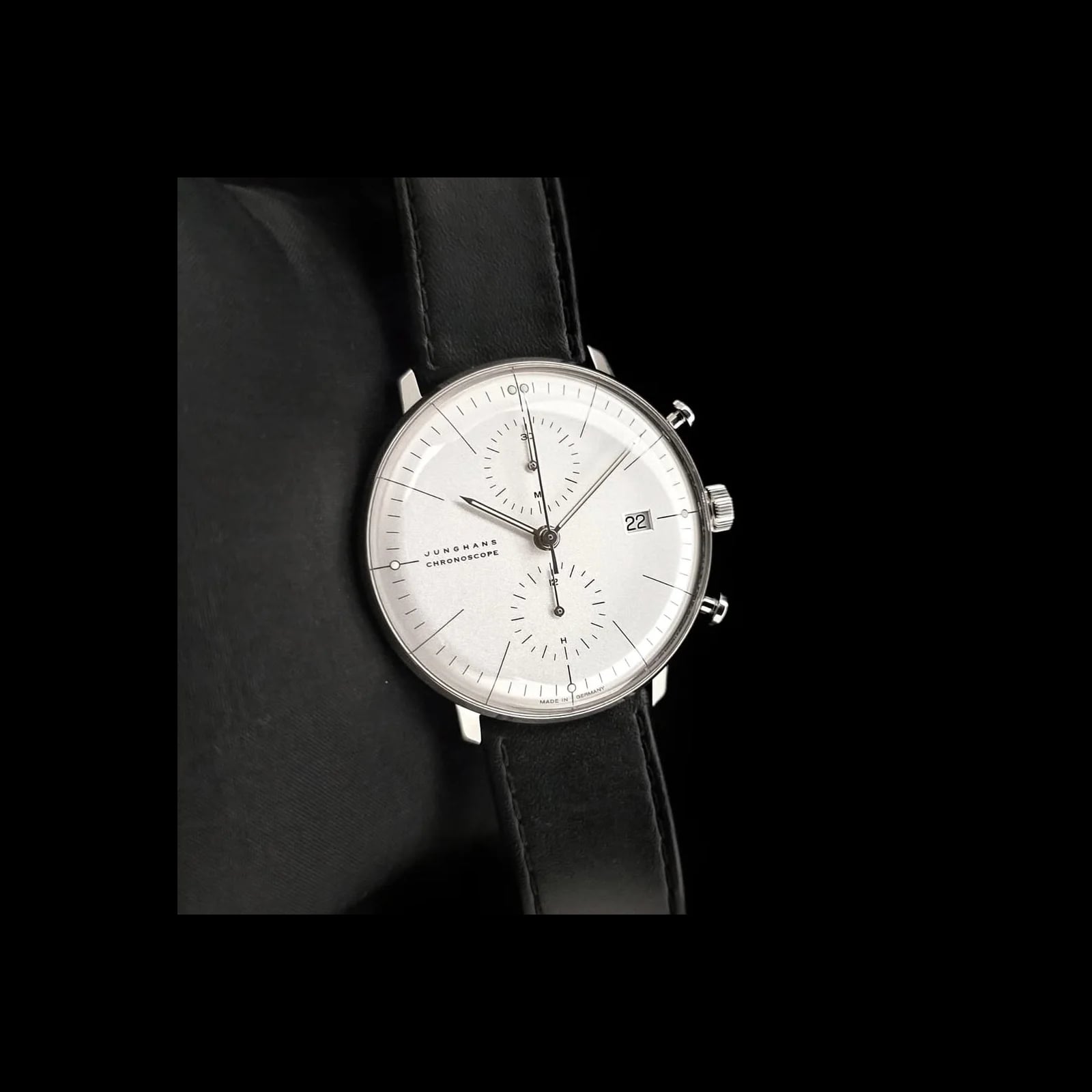 Max Bill Chronoscope Silver Stick