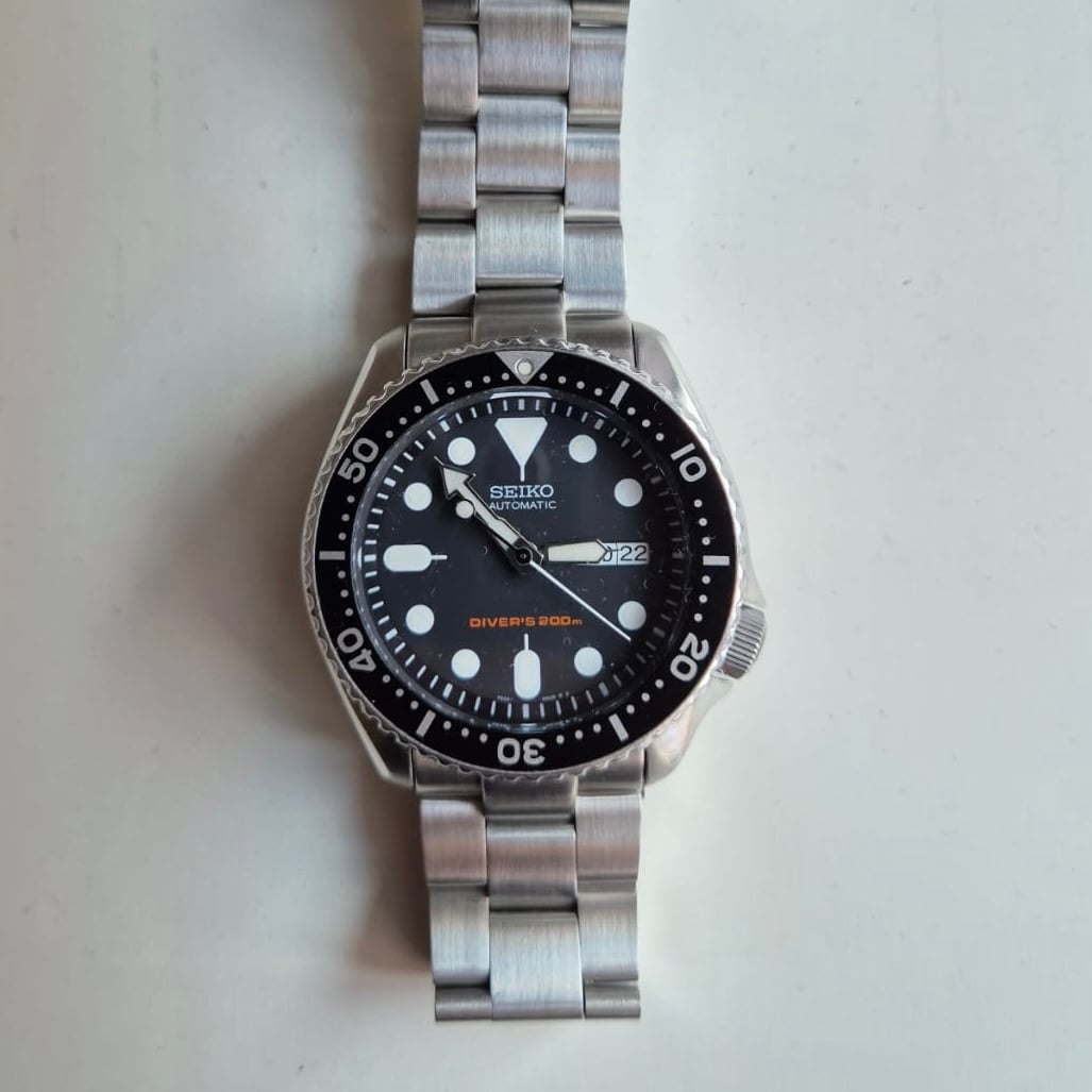Seiko Skx Seiko Black Bracelet Watch Jual Seiko Seiko SKX007 Black