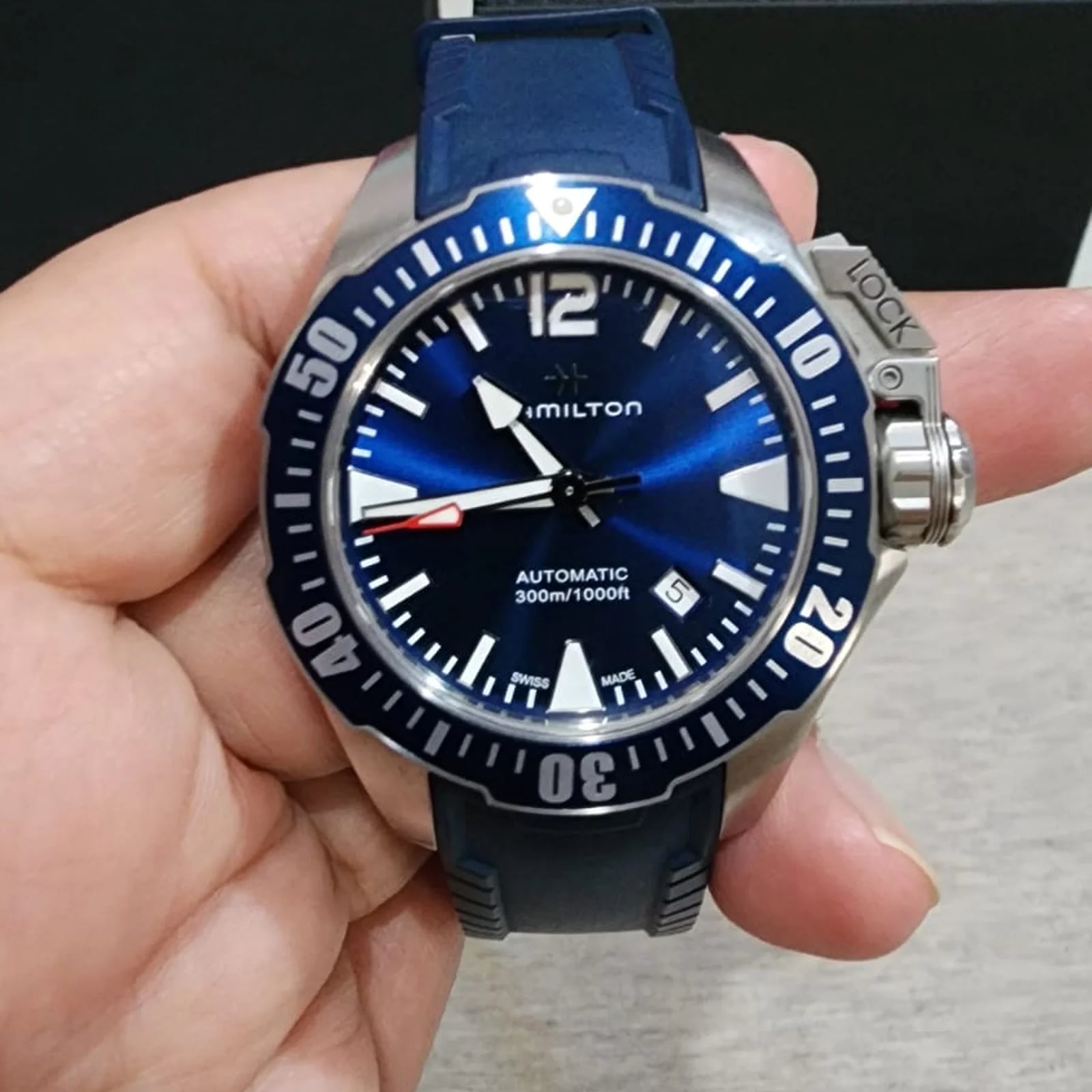 Frogman Auto Blue / Rubber