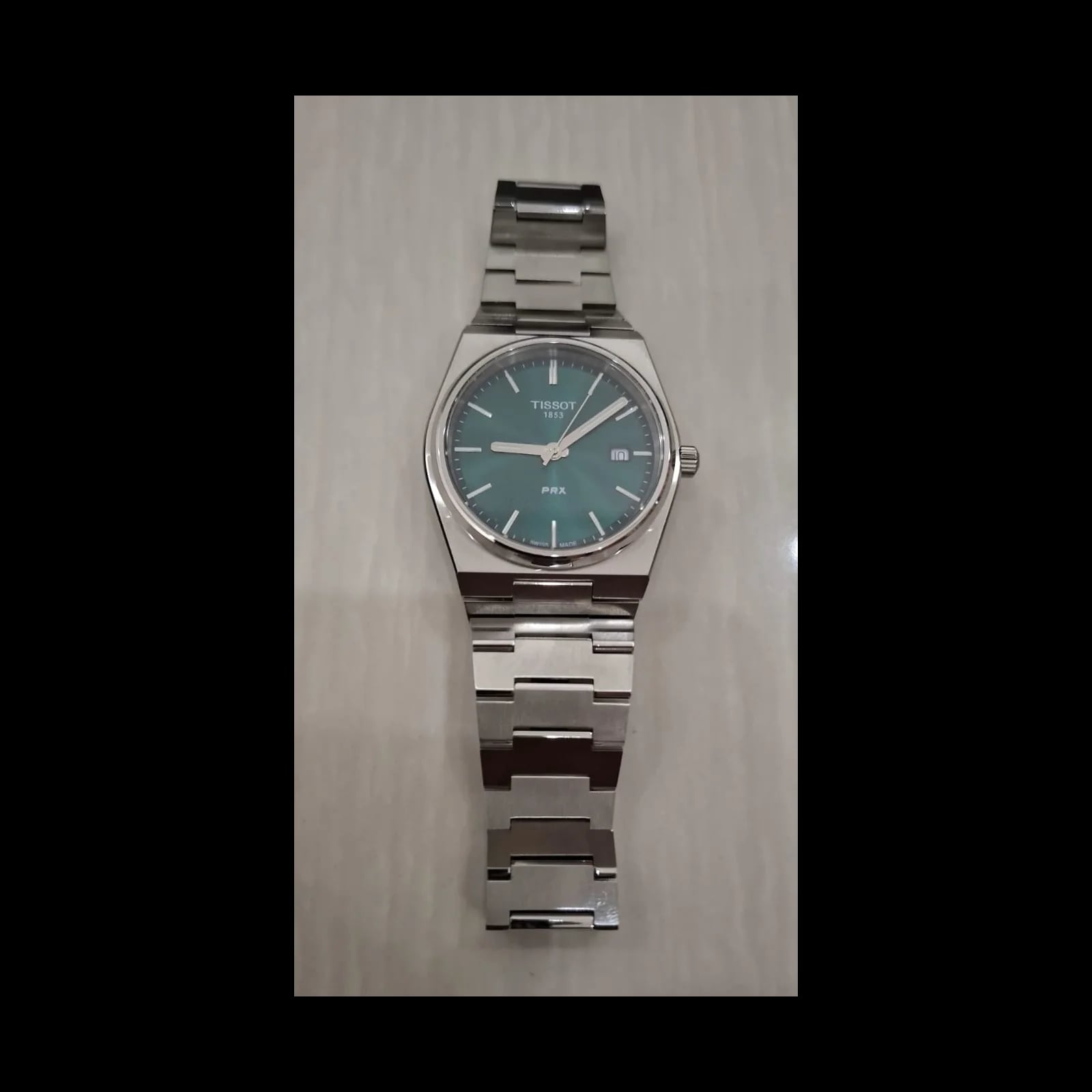 PRX Quartz Stainless Steel / Green