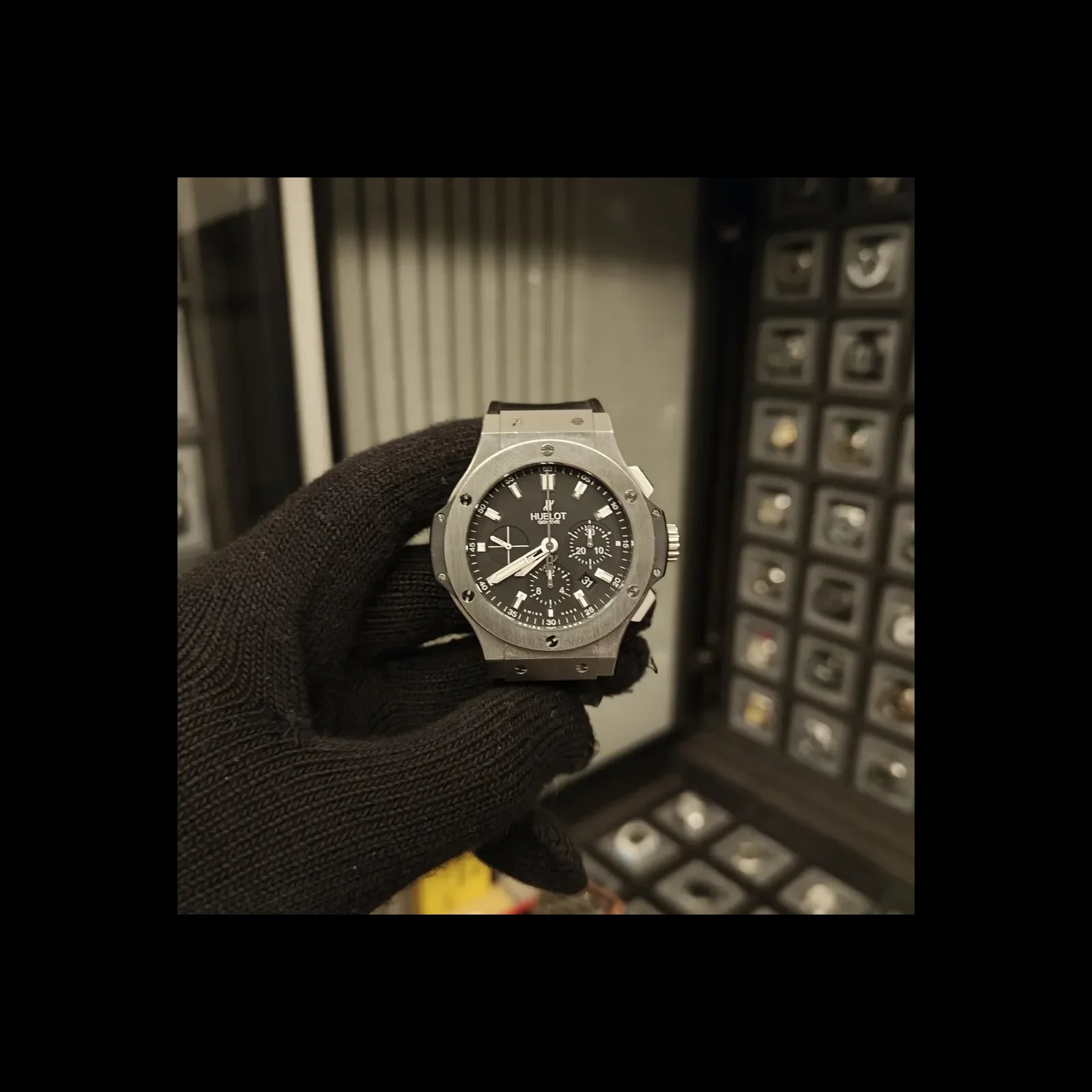 Big Bang 45 Stainless Steel / Black