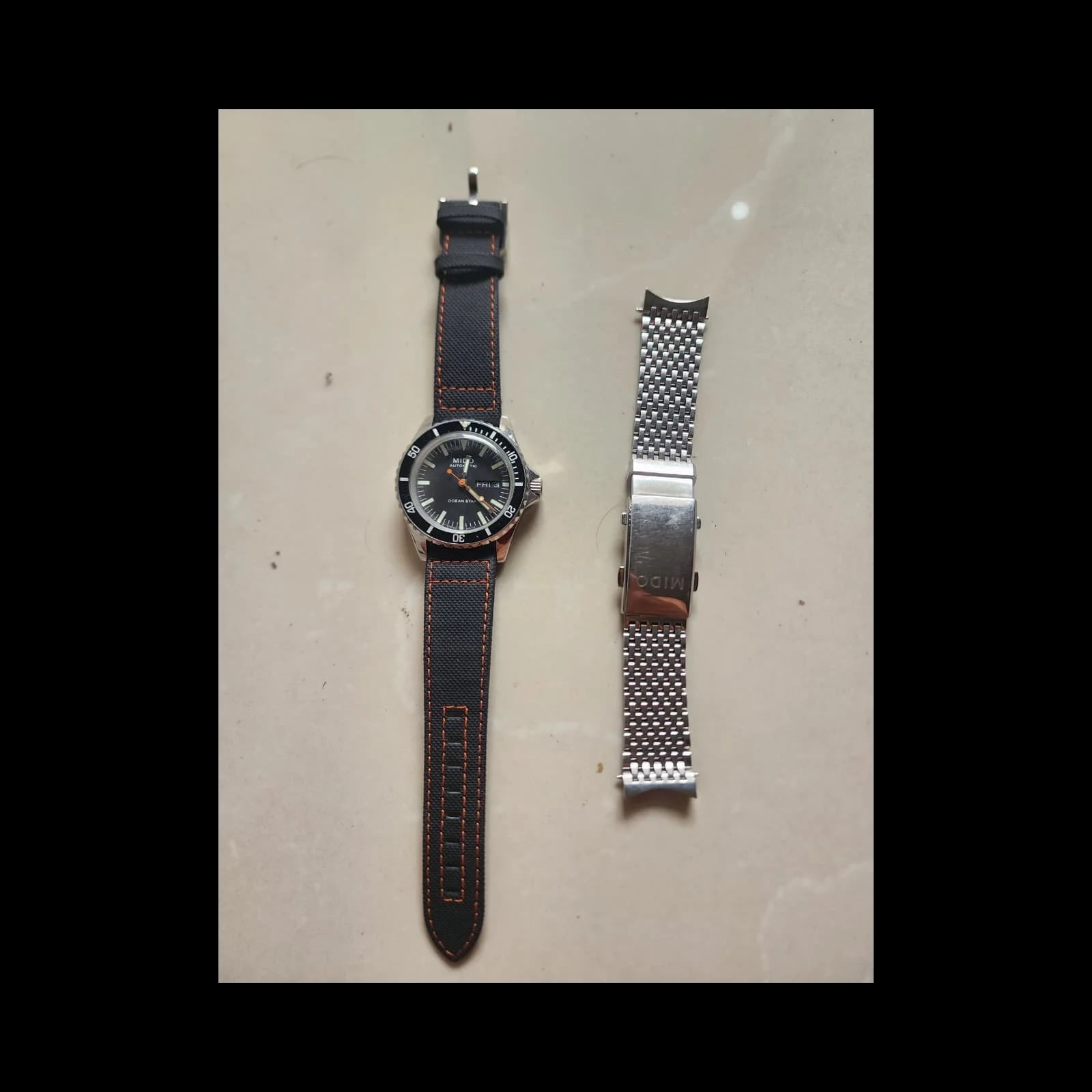 Ocean Star Tribute Stainless Steel / Black