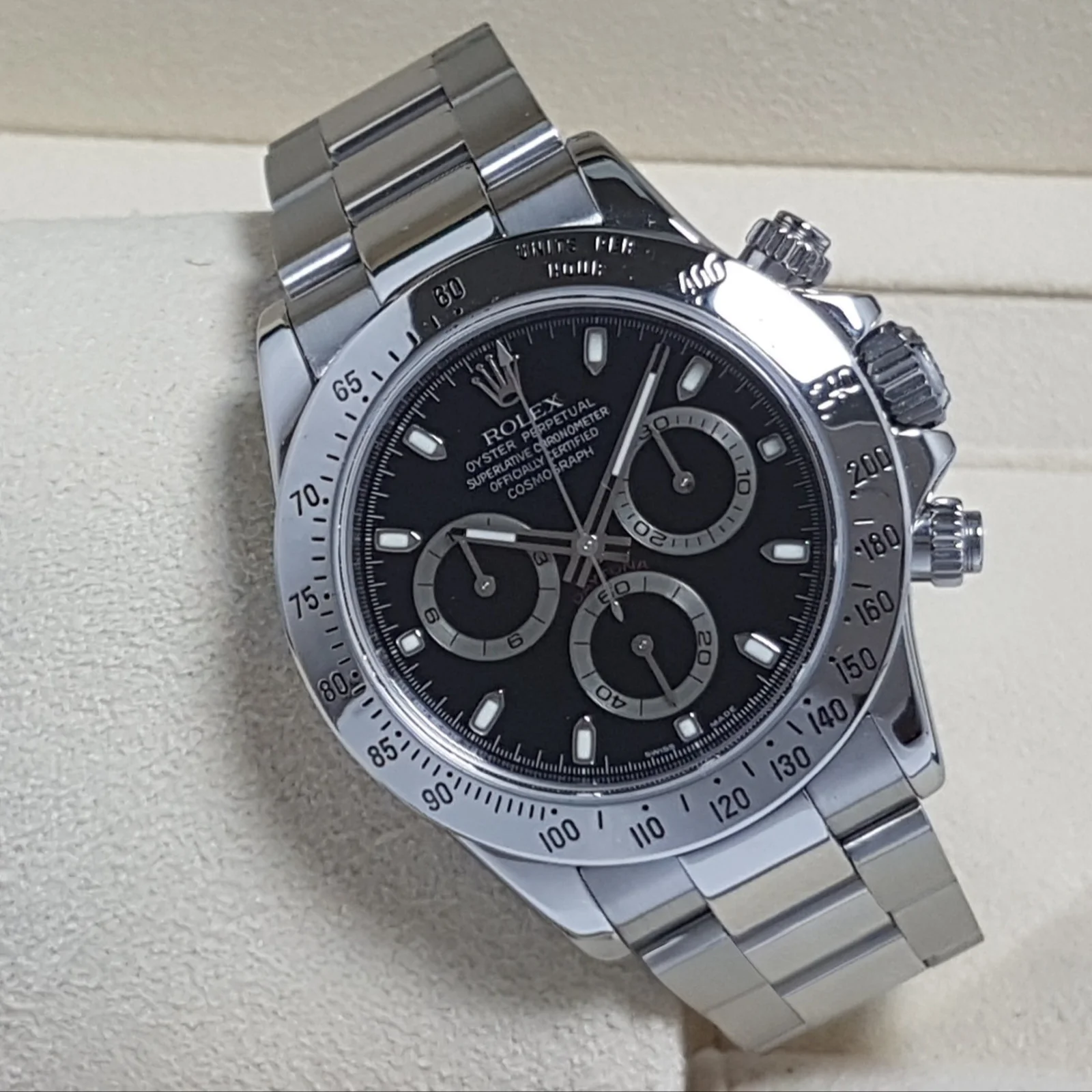 Cosmograph Daytona Steel / Black
