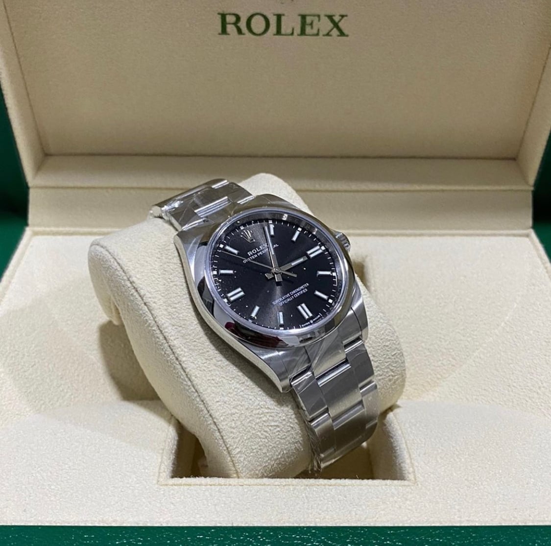 Oyster Perpetual 36 Stainless Steel / Black