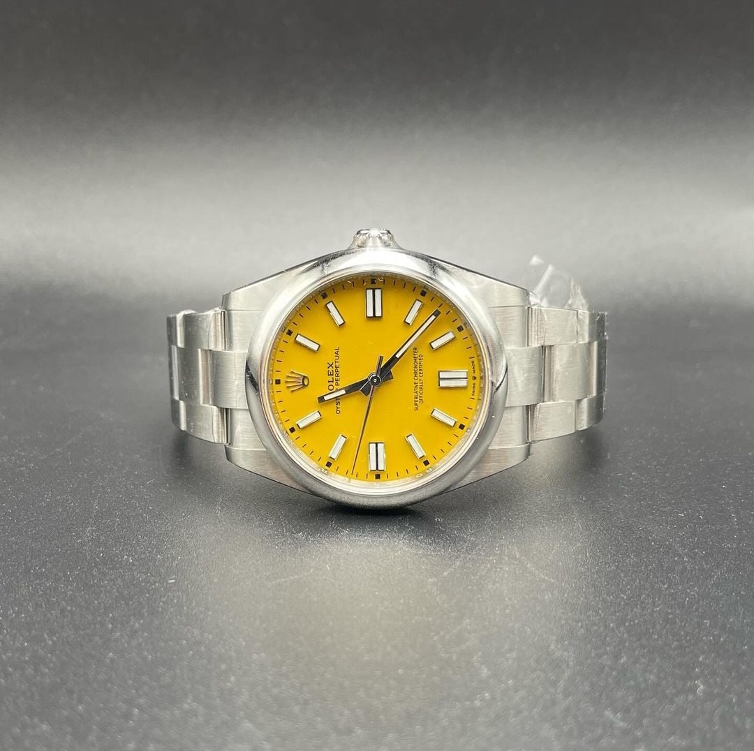 Oyster Perpetual 41 Stainless Steel / Yellow