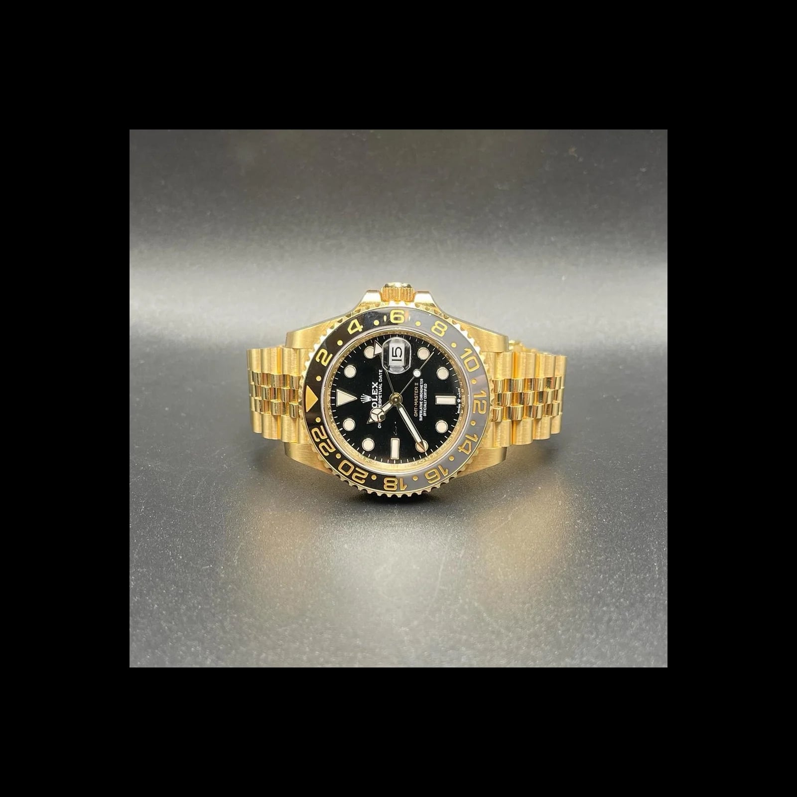 GMT-Master II Yellow Gold / GRNR / Jubilee
