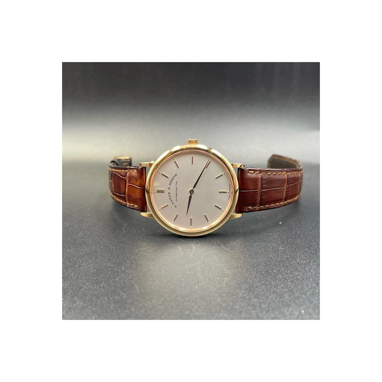 Saxonia Thin Pink Gold