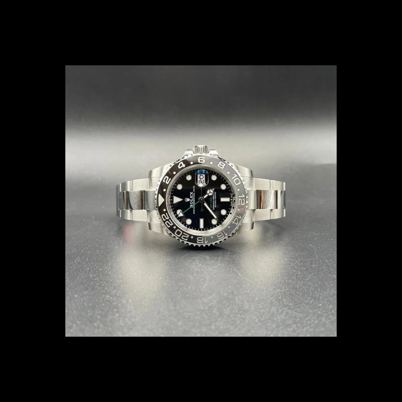 GMT-Master II Stainless Steel / GRNR / Oyster