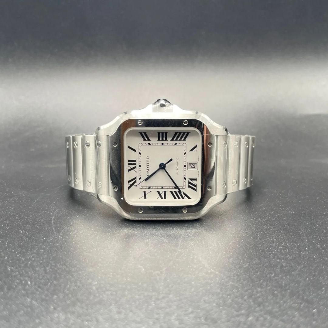 Santos White Dial Large