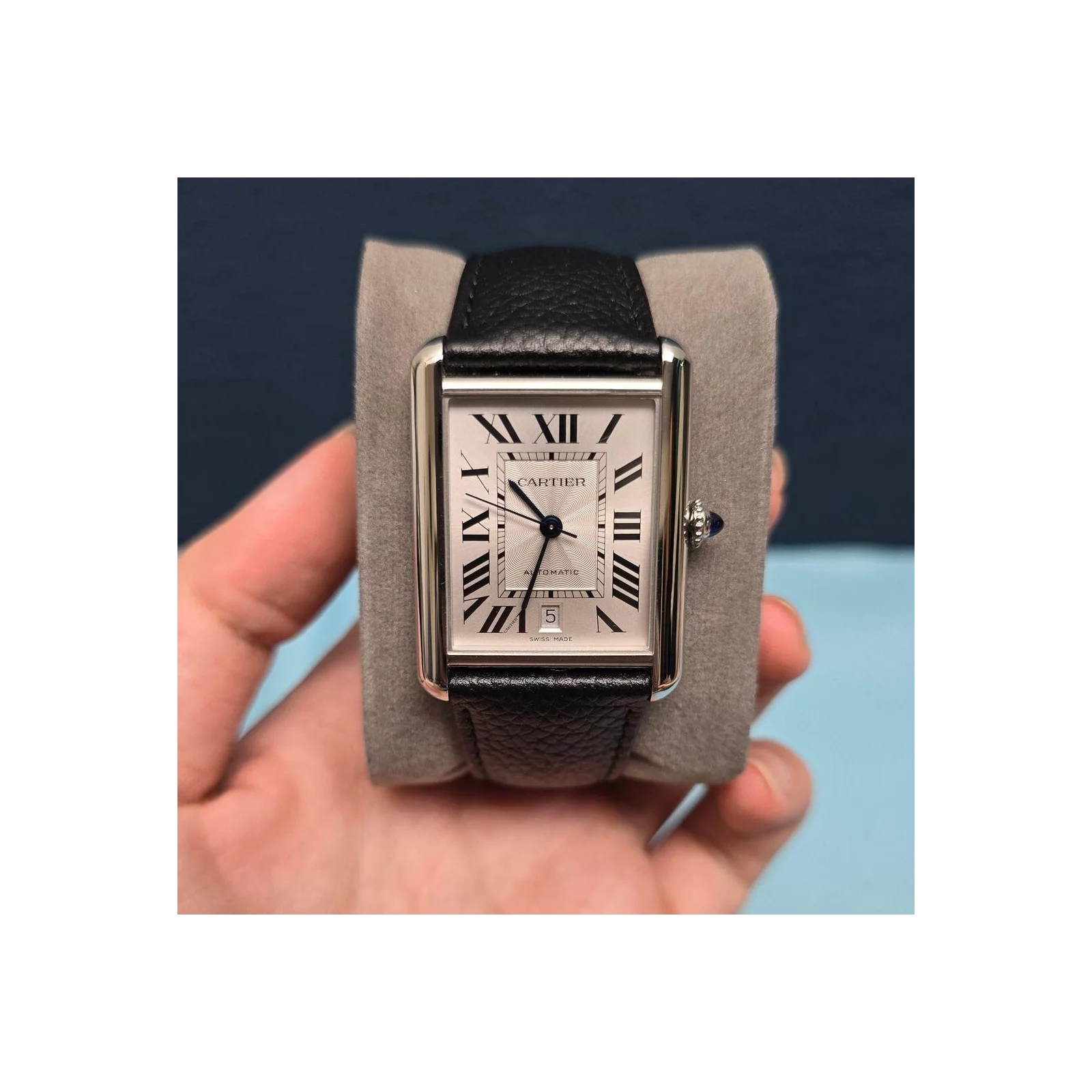 Tank Must Extra Large Automatic Stainless Steel / Silver