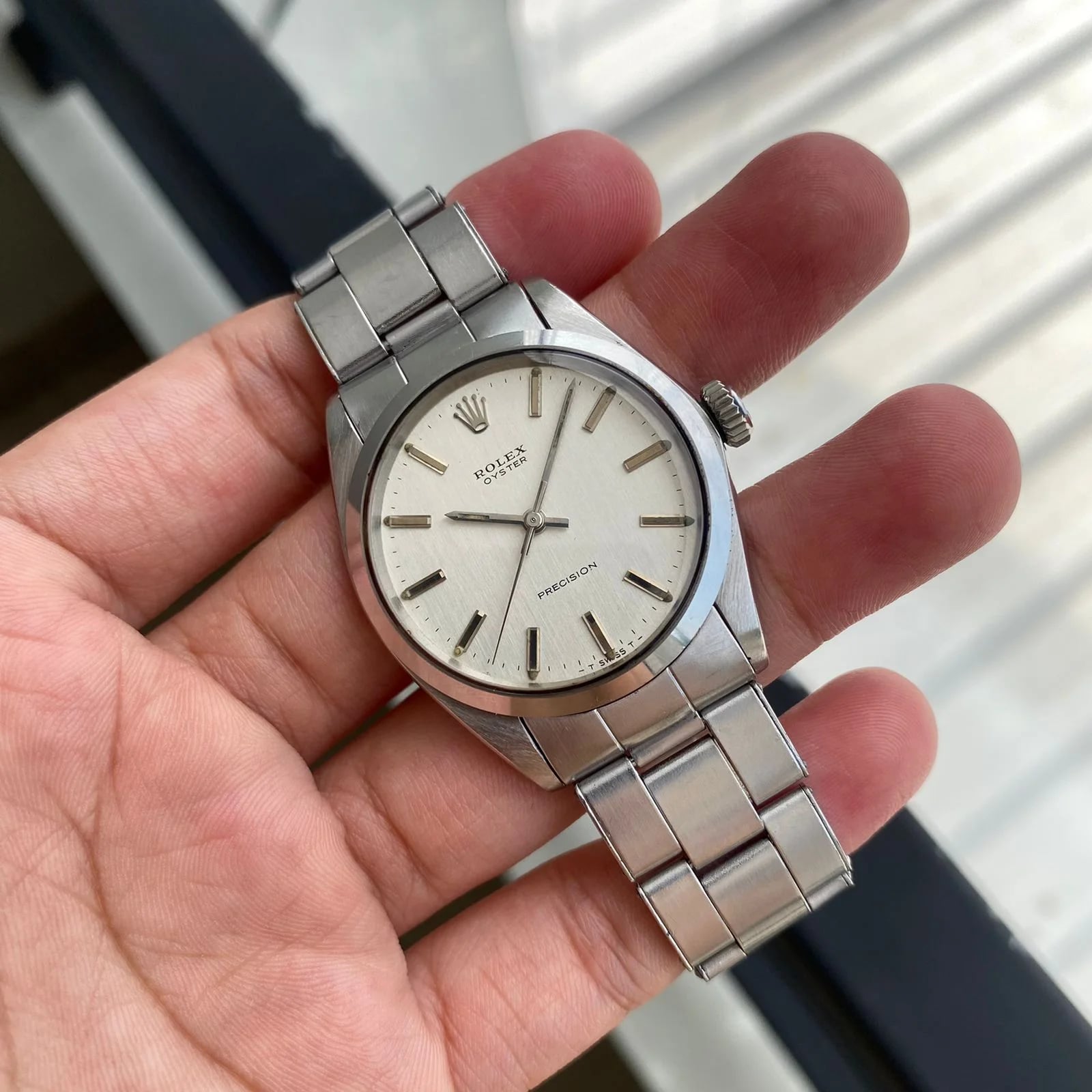Oysterdate Precision 34 / 6426 / Big Crown / Stainless Steel