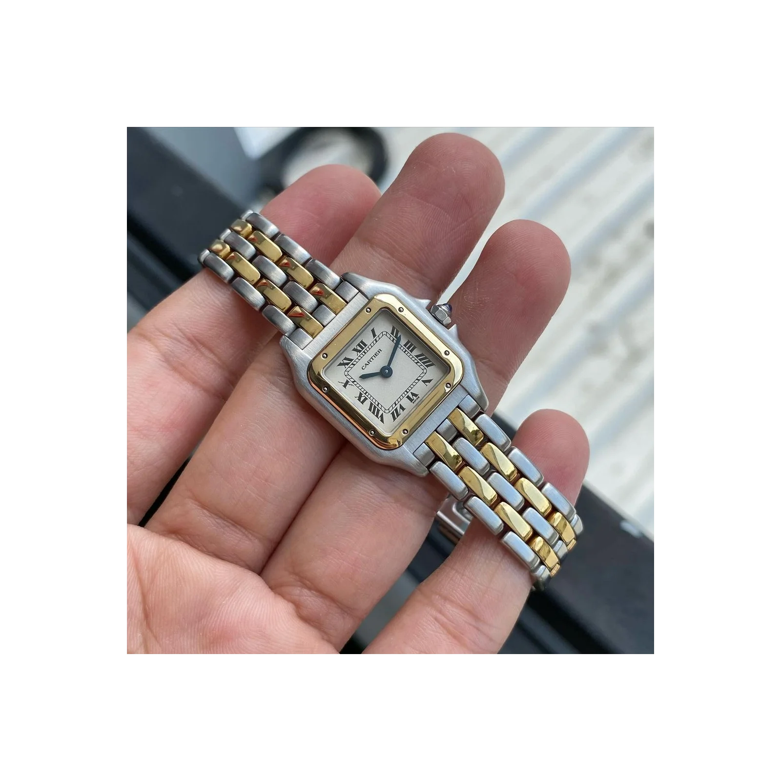 Panthere Quartz Gold / Steel