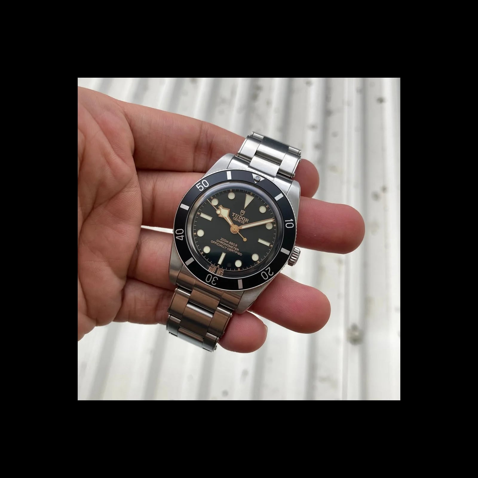 Black Bay Fifty-Four Stainless Steel / Black / Bracelet