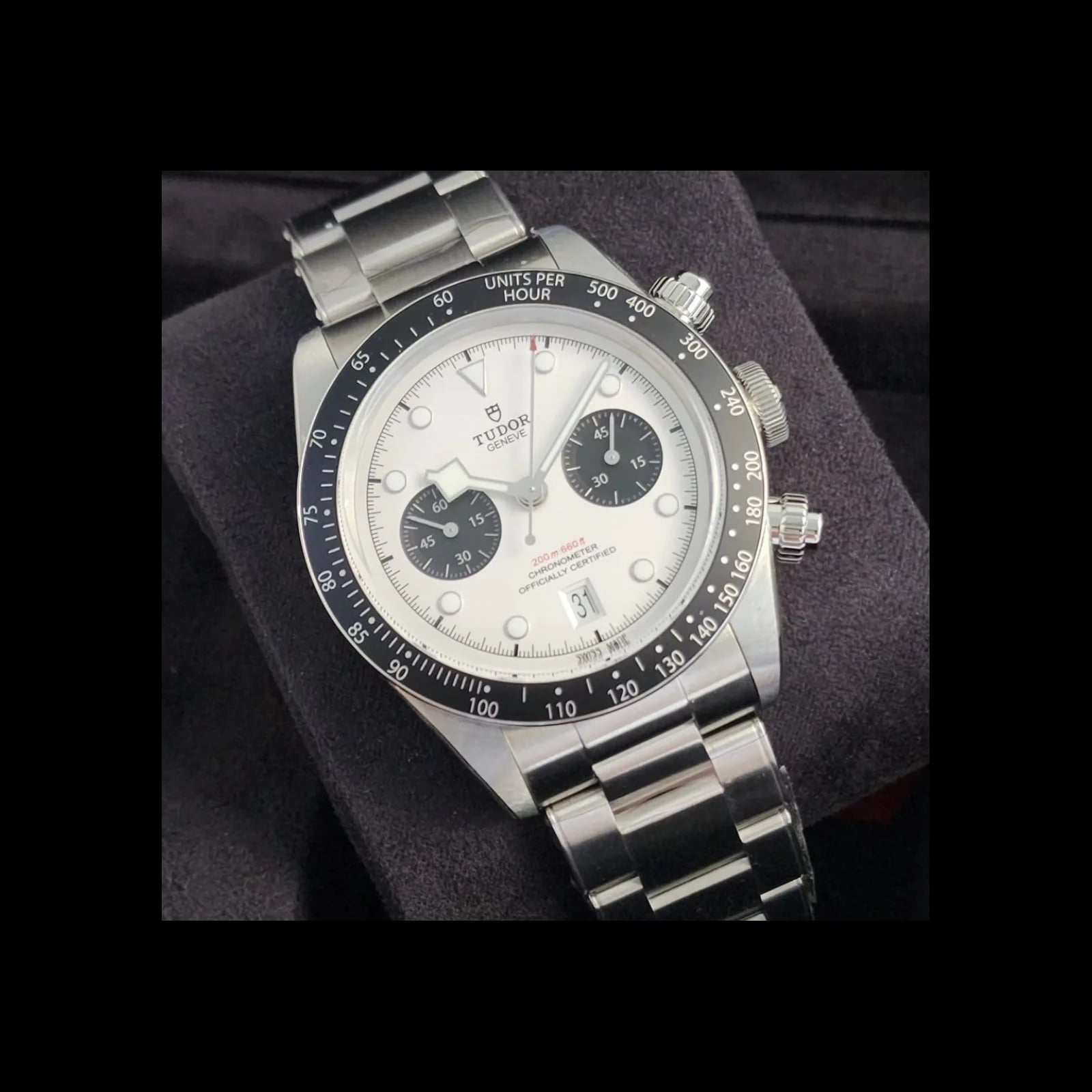Heritage Black Bay Chronograph Panda / Bracelet