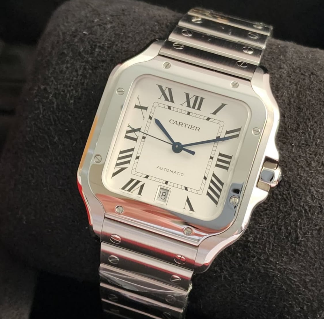 Santos White Dial Large