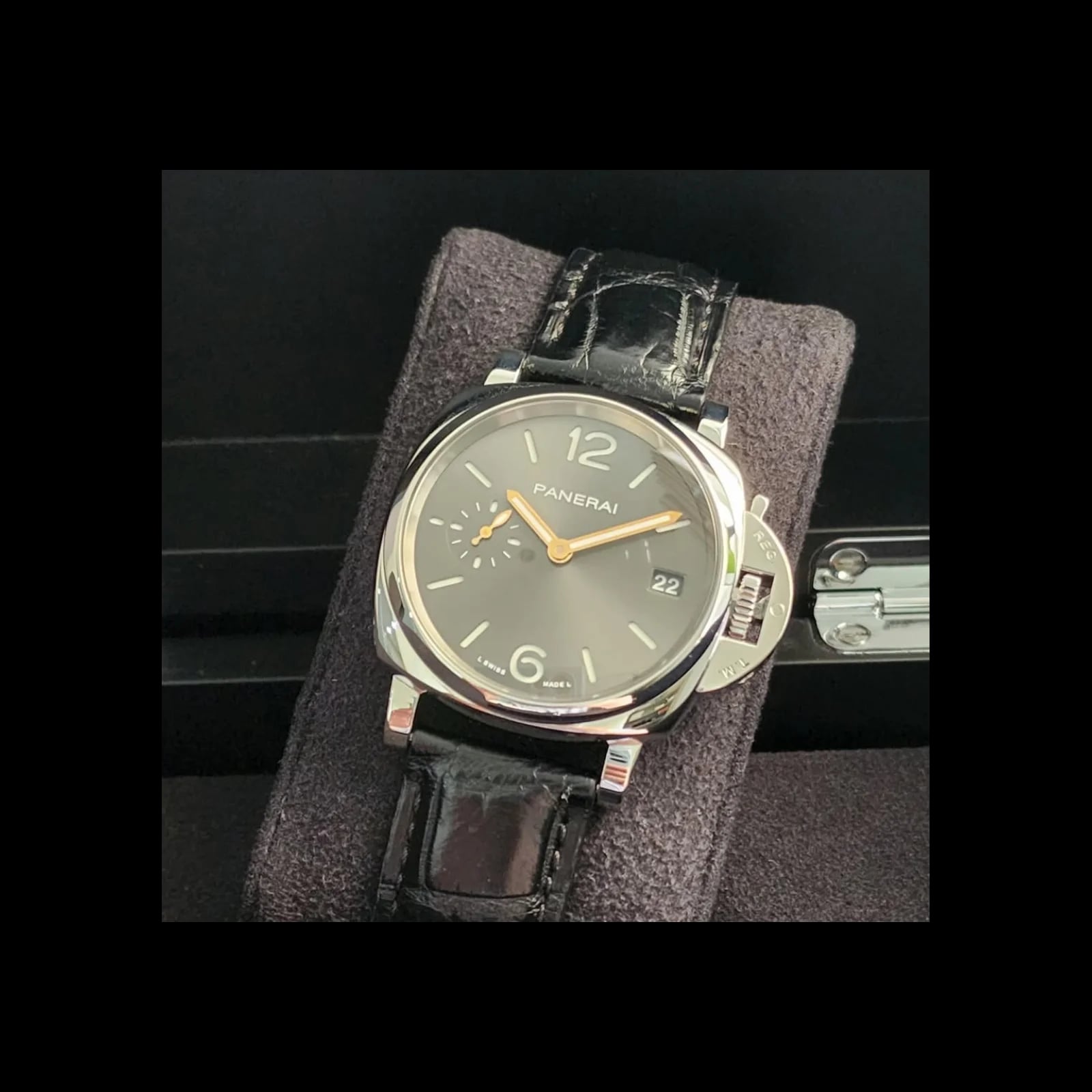 Luminor Due 38 Automatic Stainless Steel / Grey