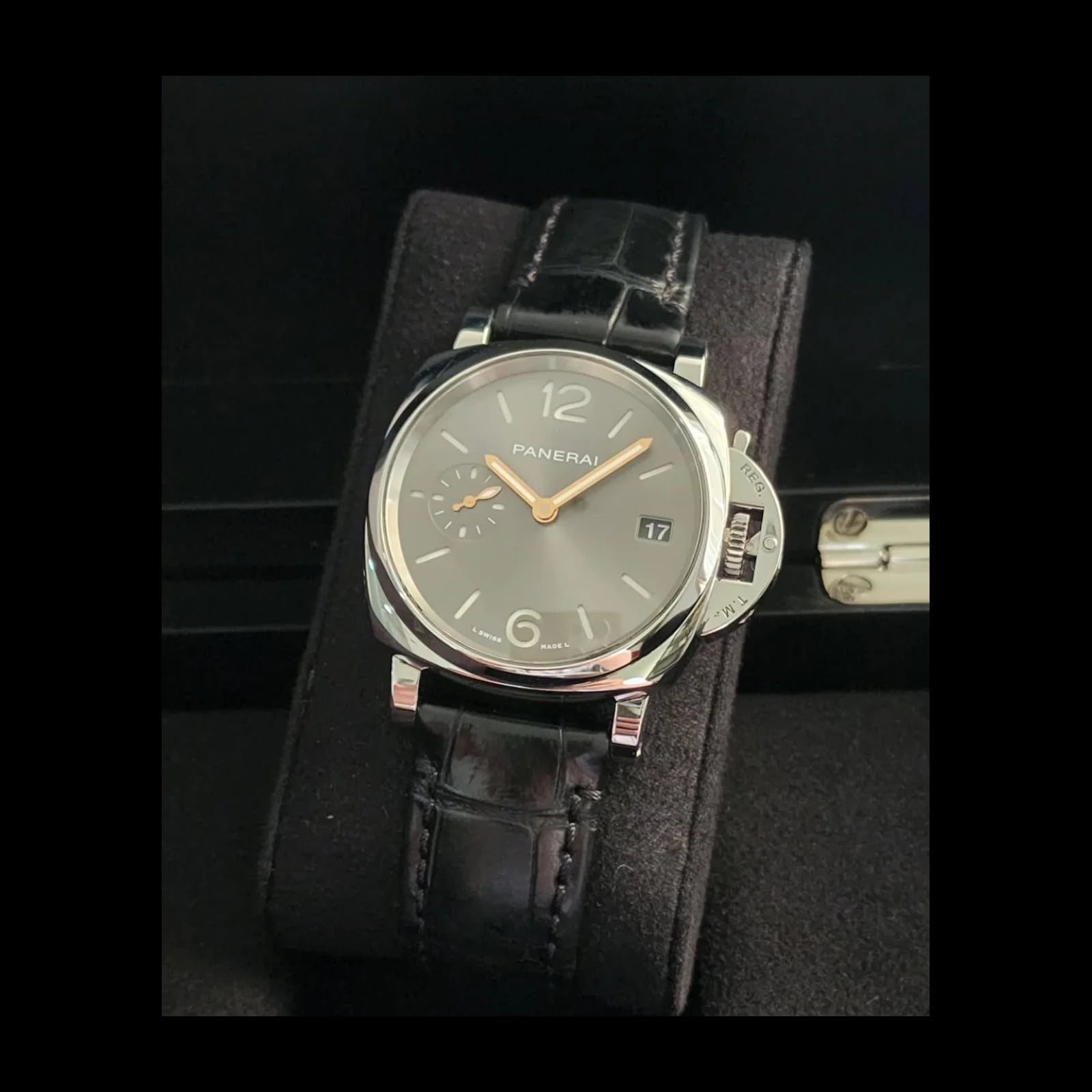 Luminor Due 38 Automatic Stainless Steel / Grey