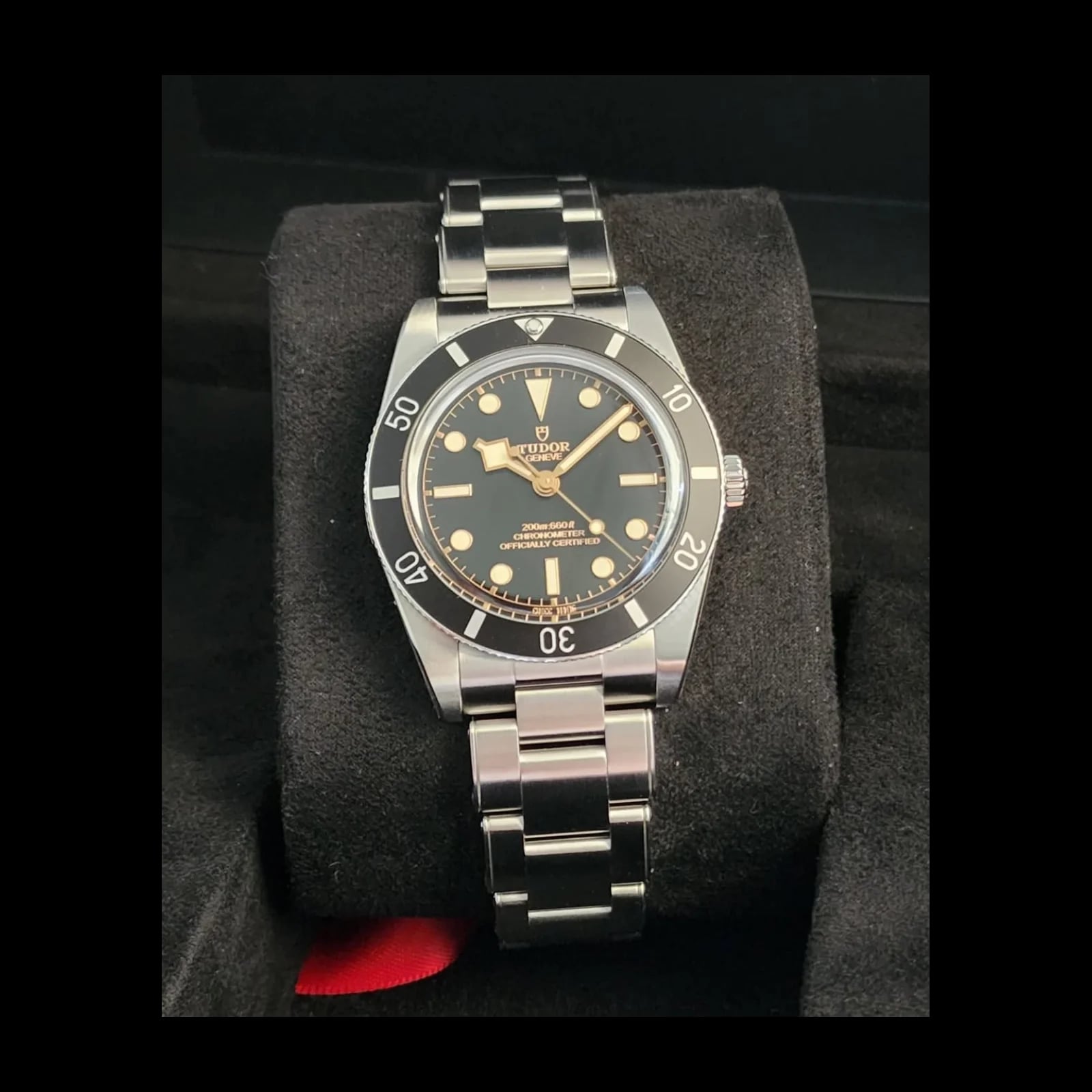 Black Bay Fifty-Four Stainless Steel / Black / Bracelet