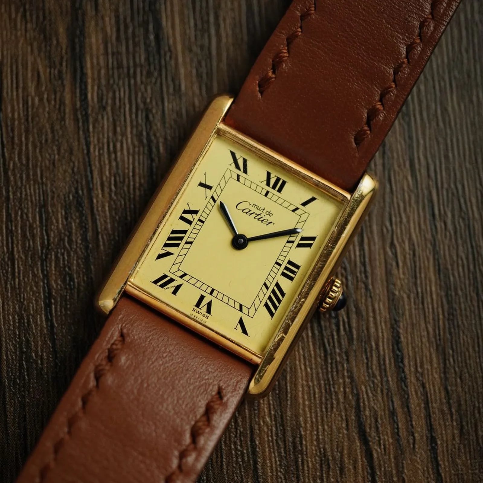 Cartier Tank Vermeil 