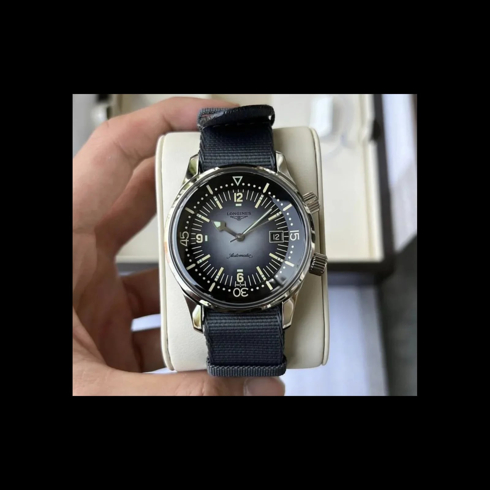 Legend Diver Date Stainless Steel / Grey