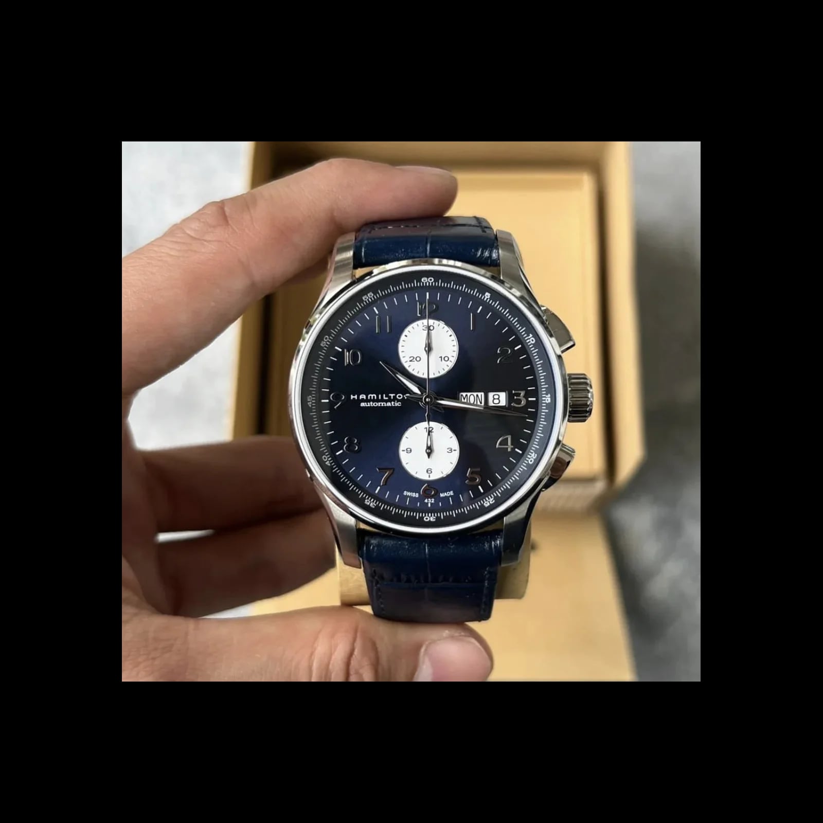 Jazzmaster Maestro Chronograph 45mm / Blue