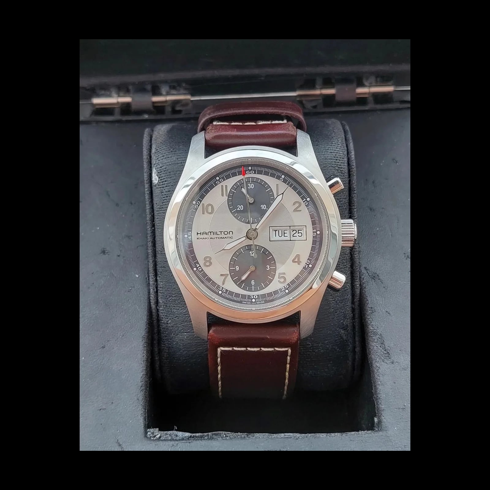 Khaki Field Automatic Chronograph 42