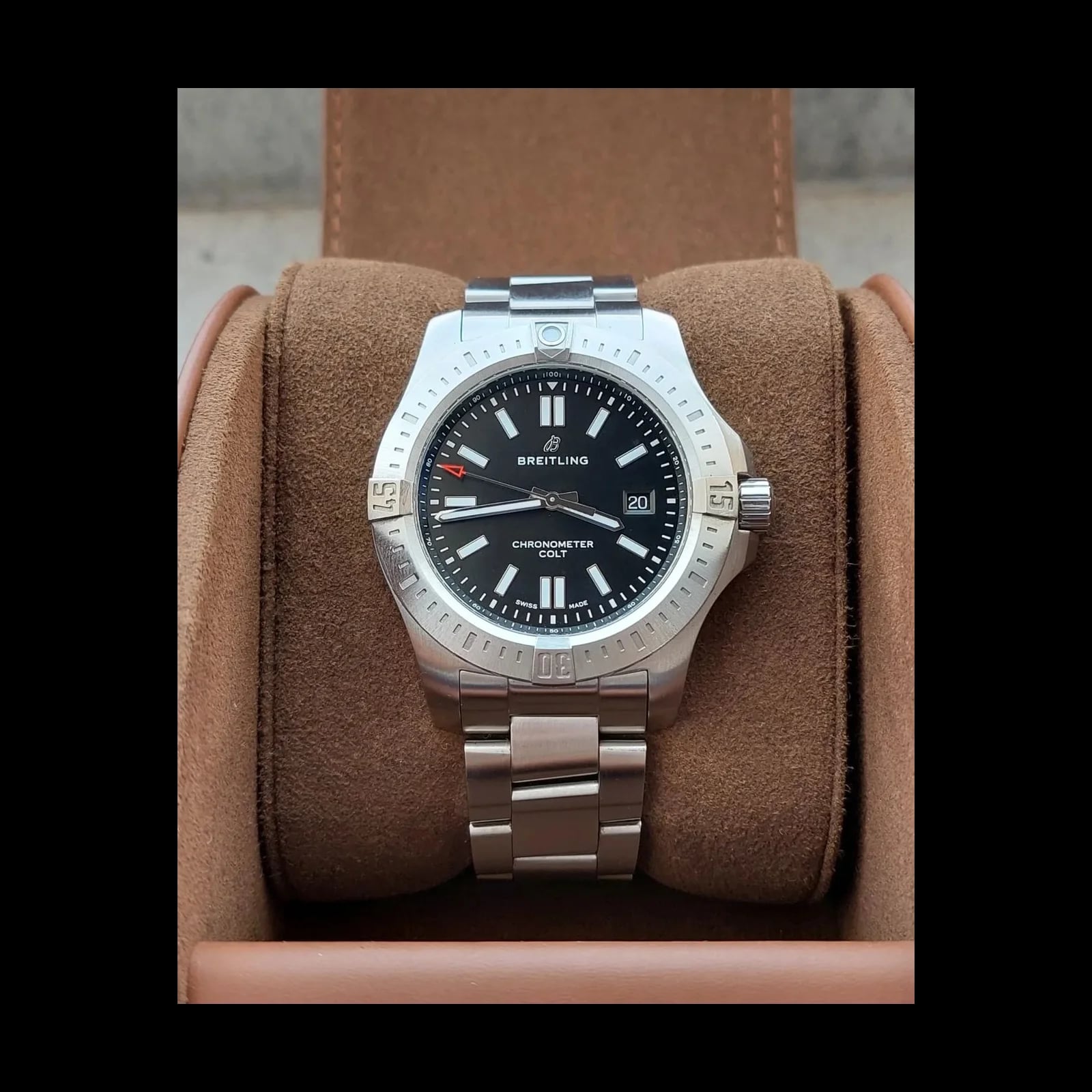 Chronomat Colt 44 Automatic Black / Bracelet