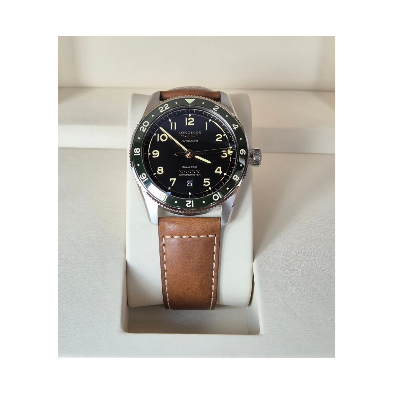 Spirit Zulu Time 39 Stainless Steel / Anthracite / Strap