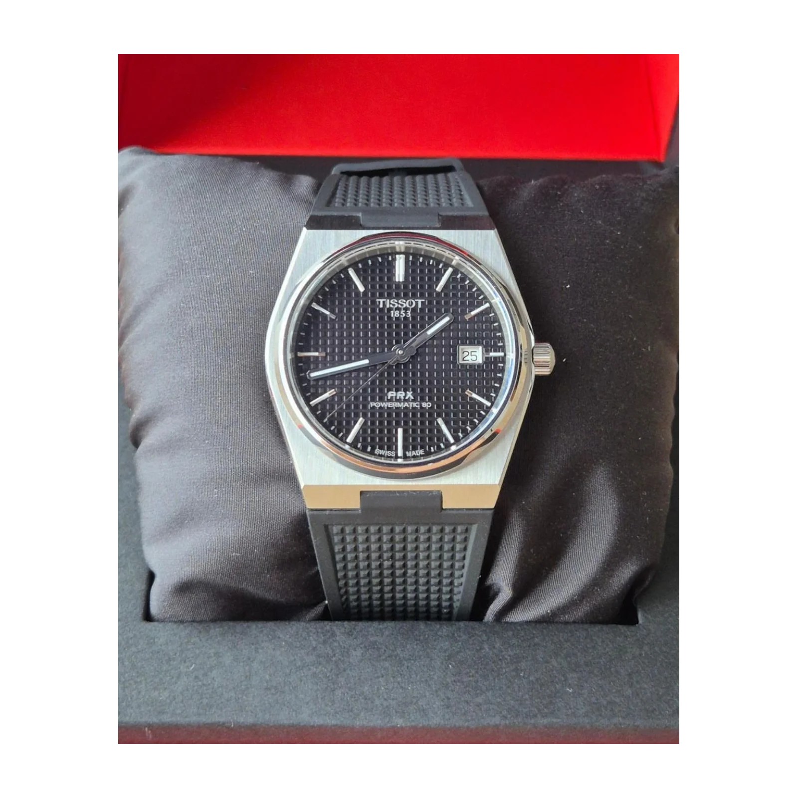 PRX Powermatic 80 Stainless Steel / Black / Rubber