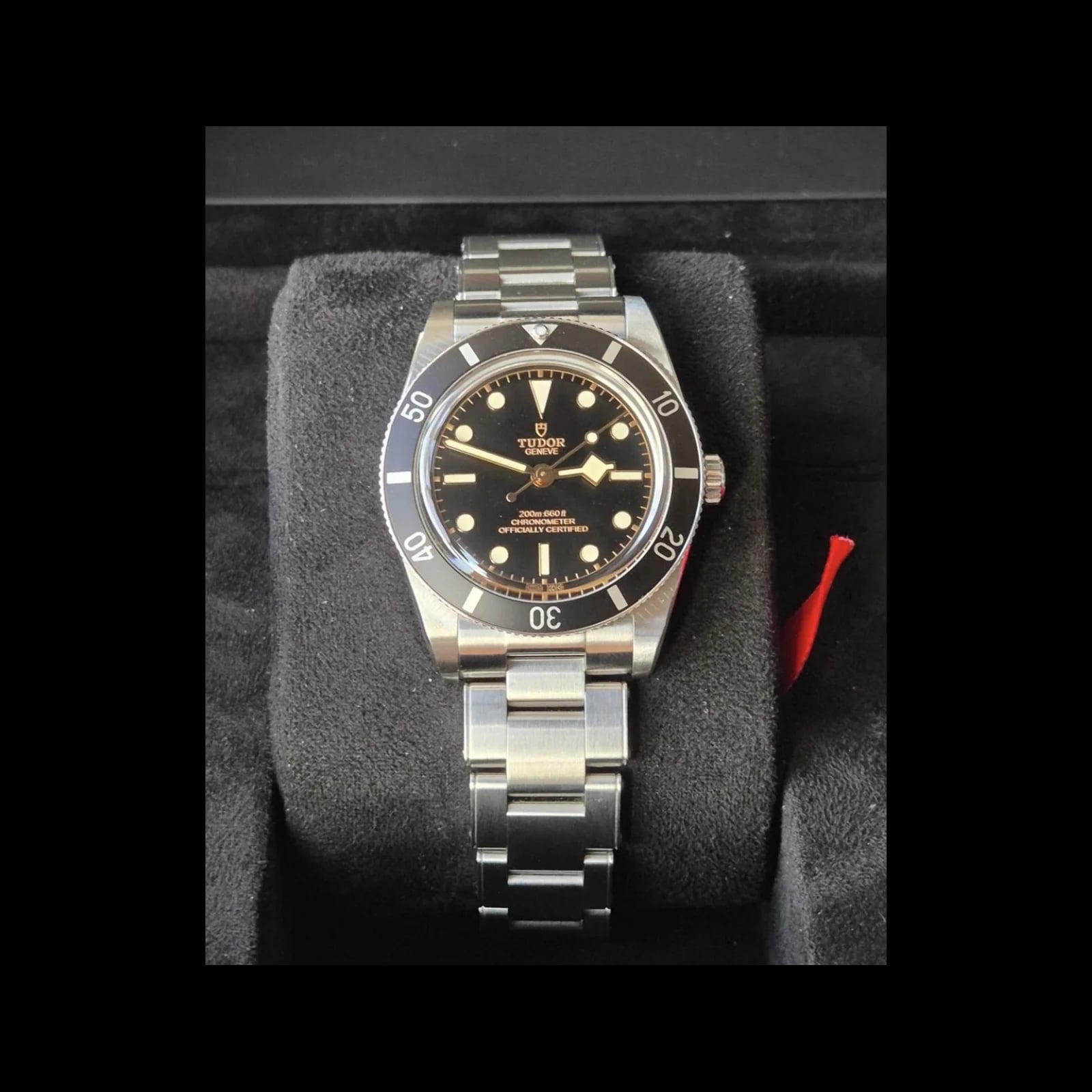Black Bay Fifty-Four Stainless Steel / Black / Bracelet