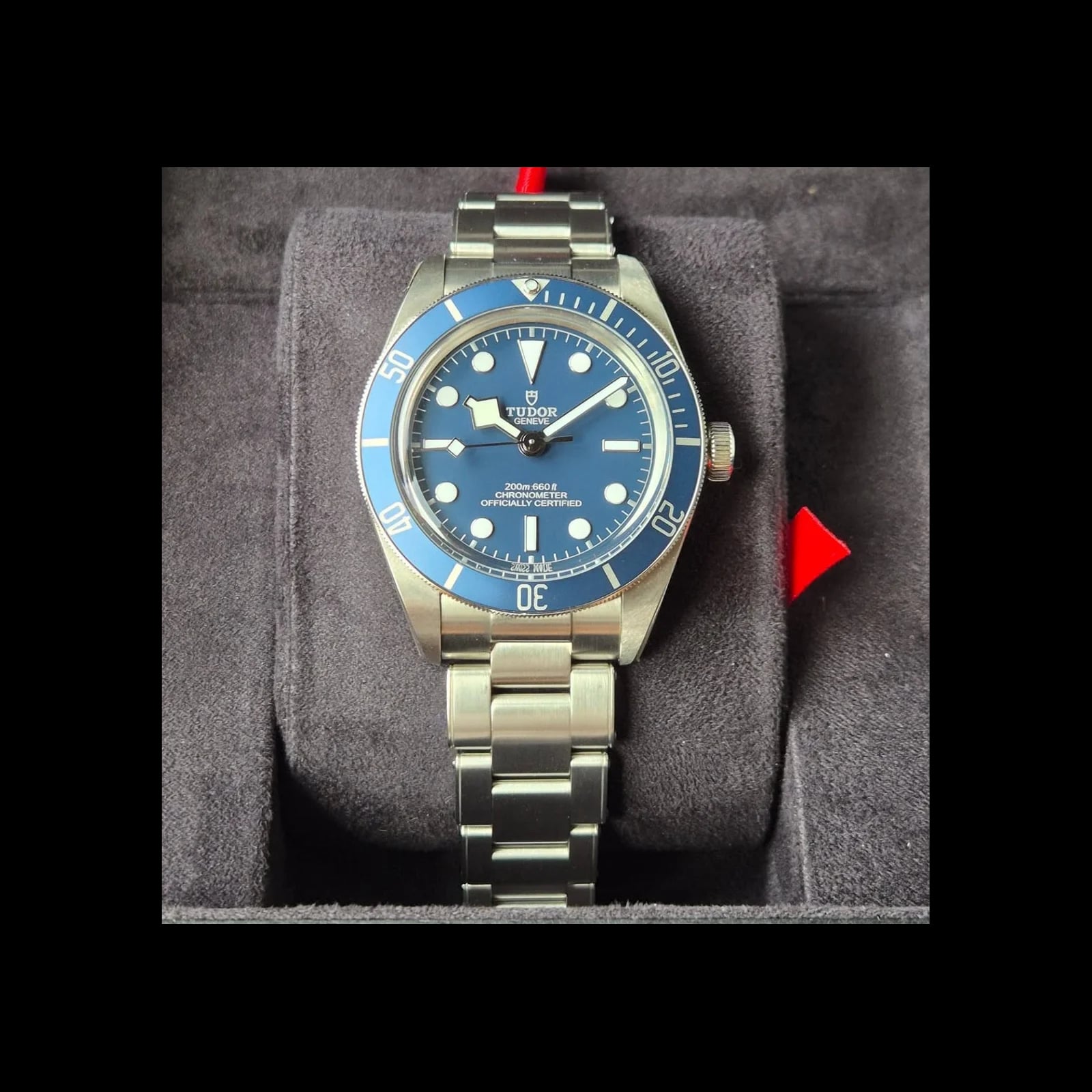 Black Bay Fifty-Eight Stainless Steel / Navy Blue / Bracelet