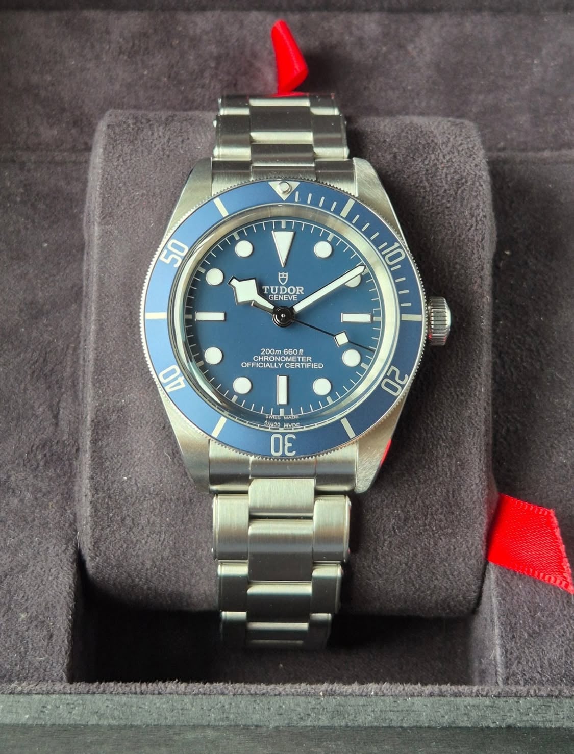 Black Bay Fifty-Eight Stainless Steel / Navy Blue / Bracelet