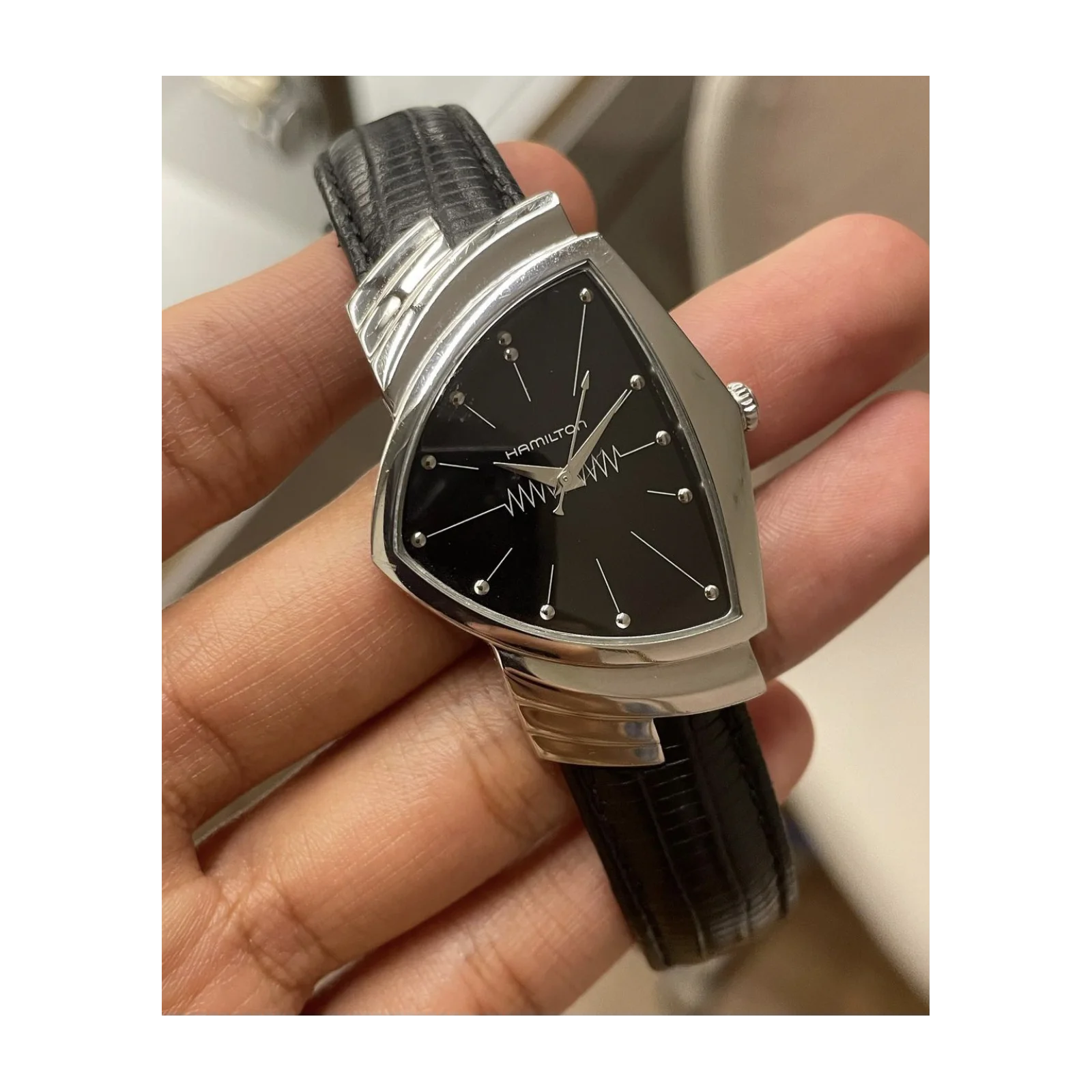 Ventura Gents Stainless Steel / Black