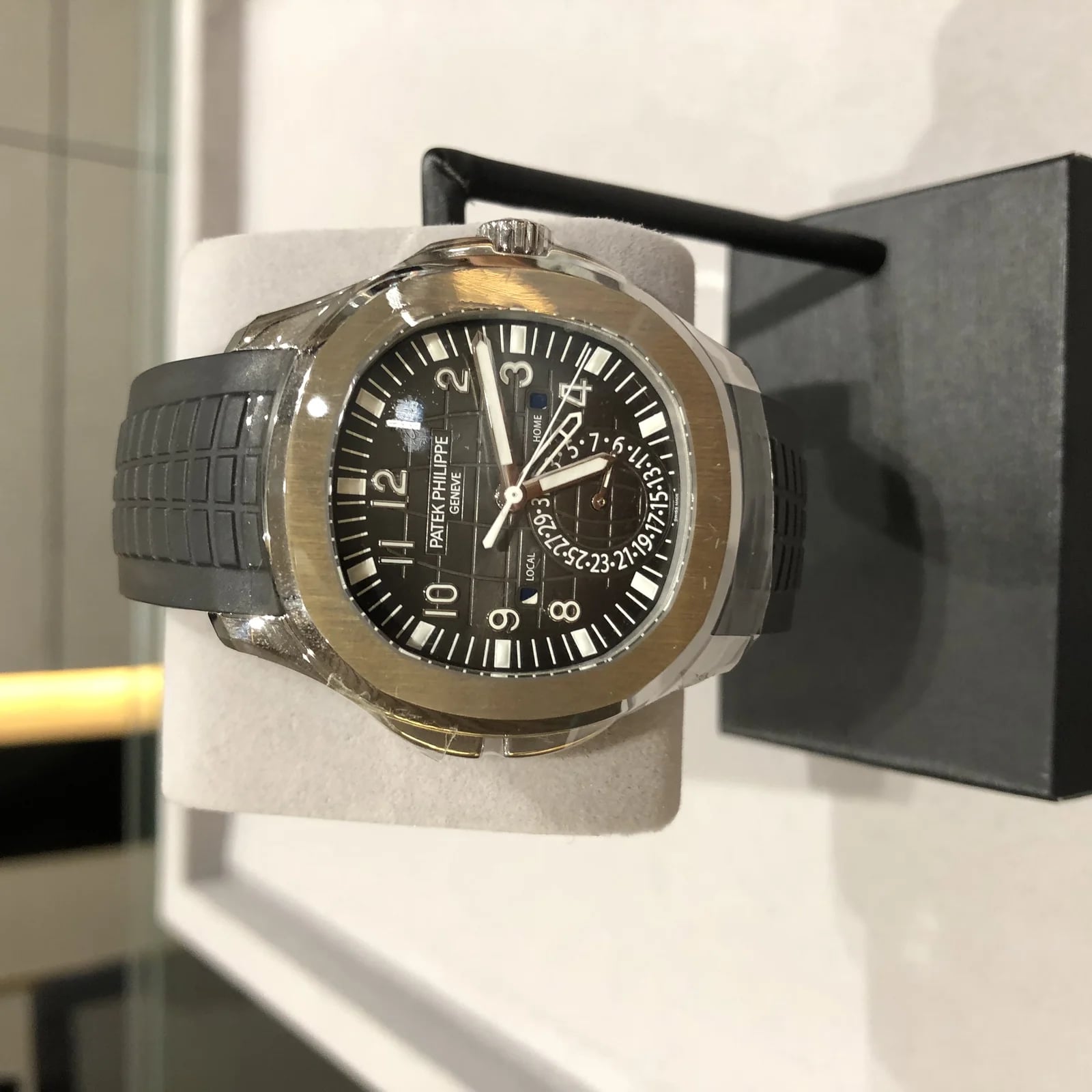 Aquanaut Travel Time 5164 Stainless Steel / Black