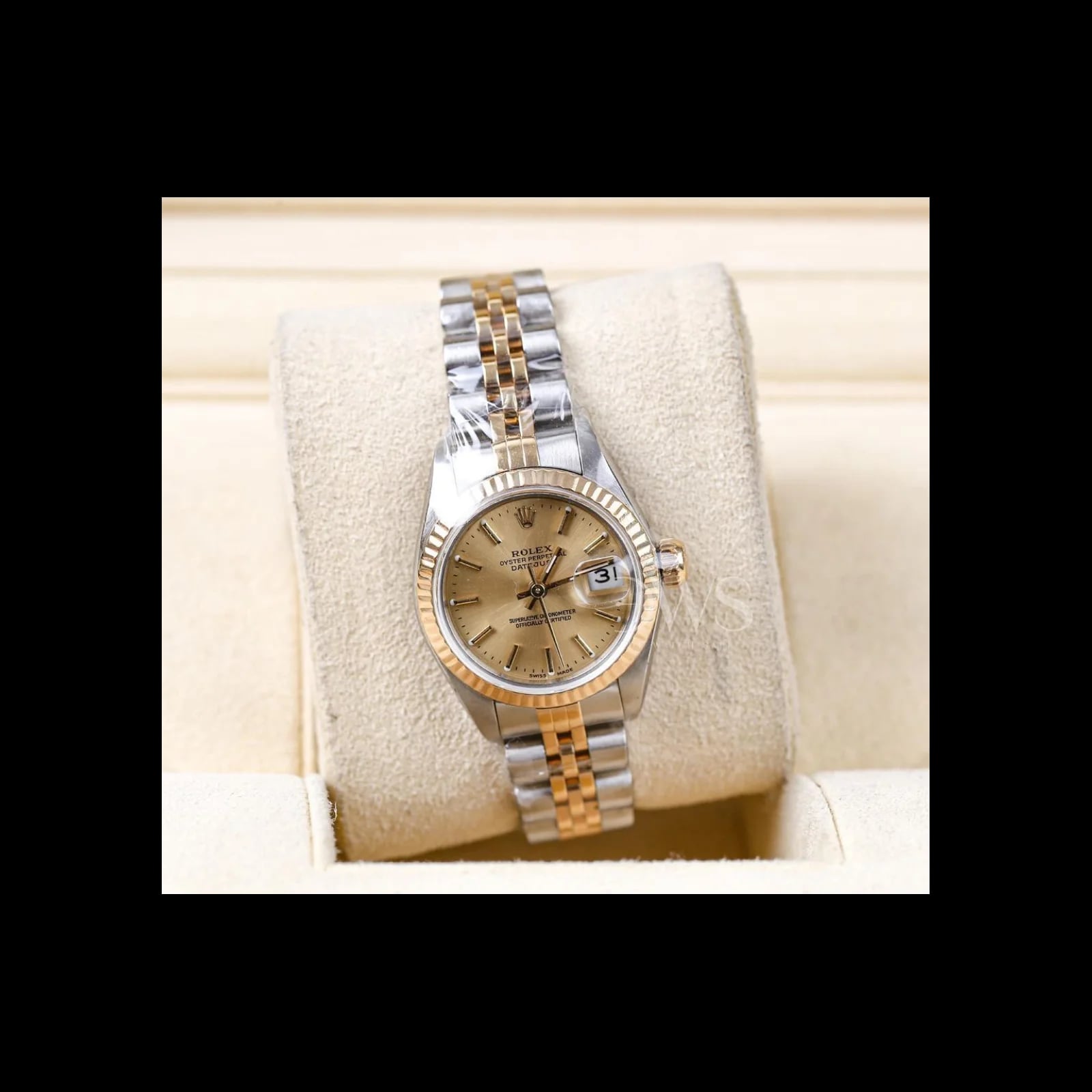 Lady-Datejust 26 Two Tone Yellow Gold / Jubilee / Champagne / Diamond