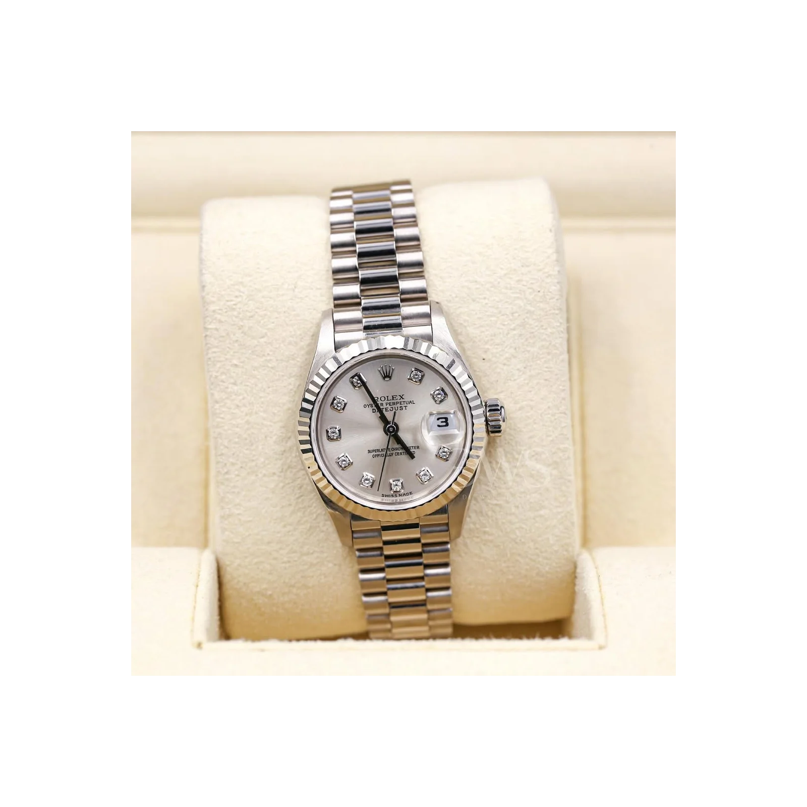 Lady-Datejust 26 White Gold 79179