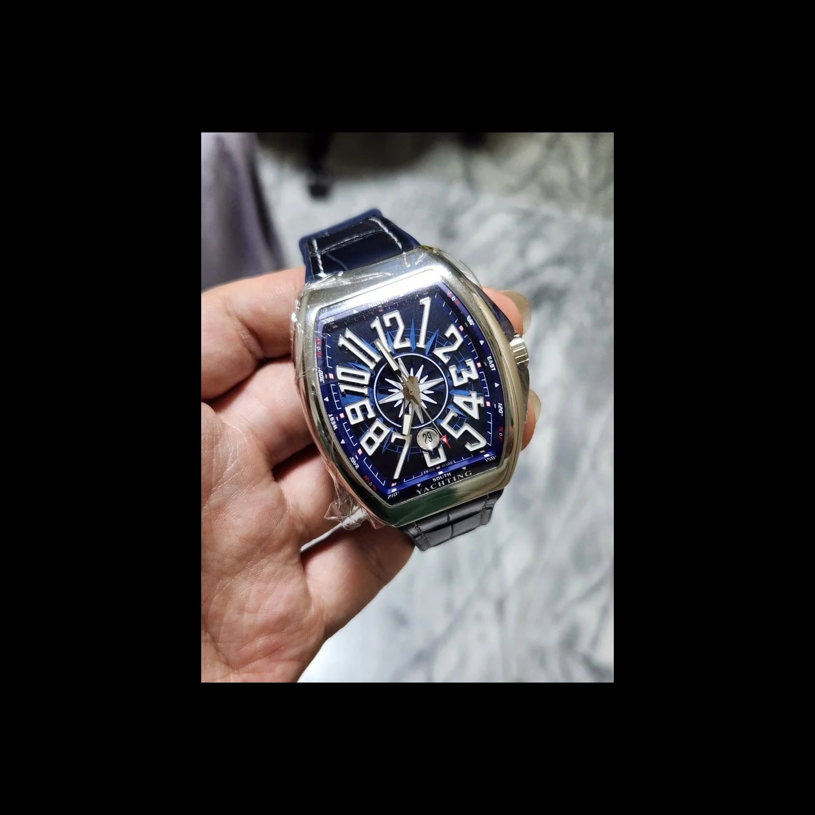 Vanguar Yachting Steel Blue Dial 45