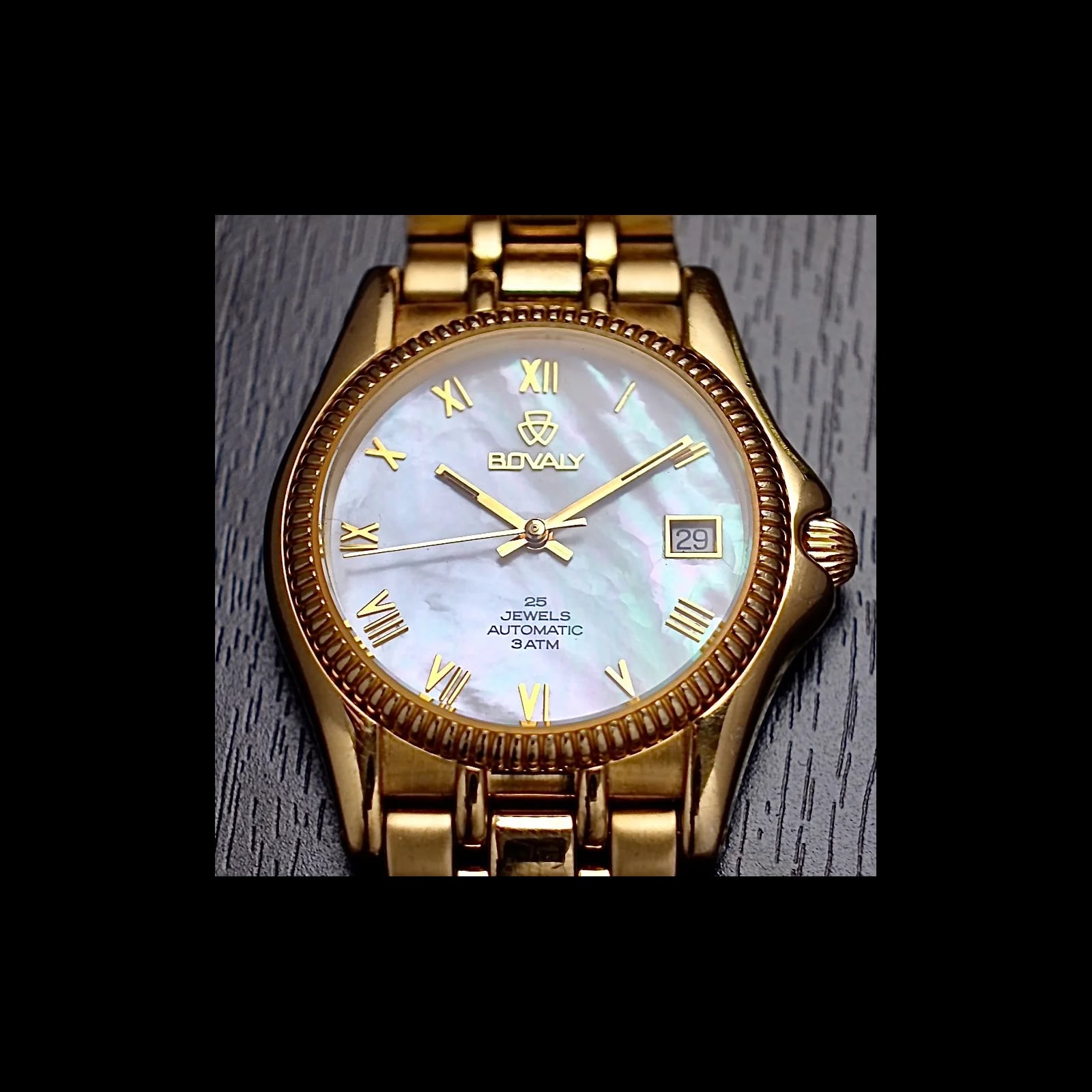 BOVALY Automatic MOP dial