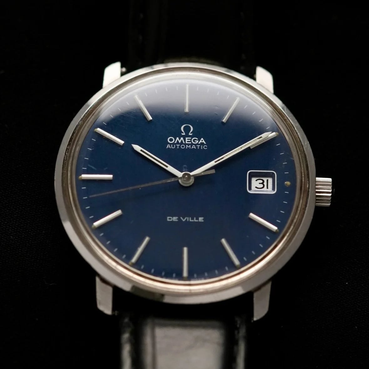 OMEGA DE VILLE BLUE 166.0134 AUTOMATIC 1012