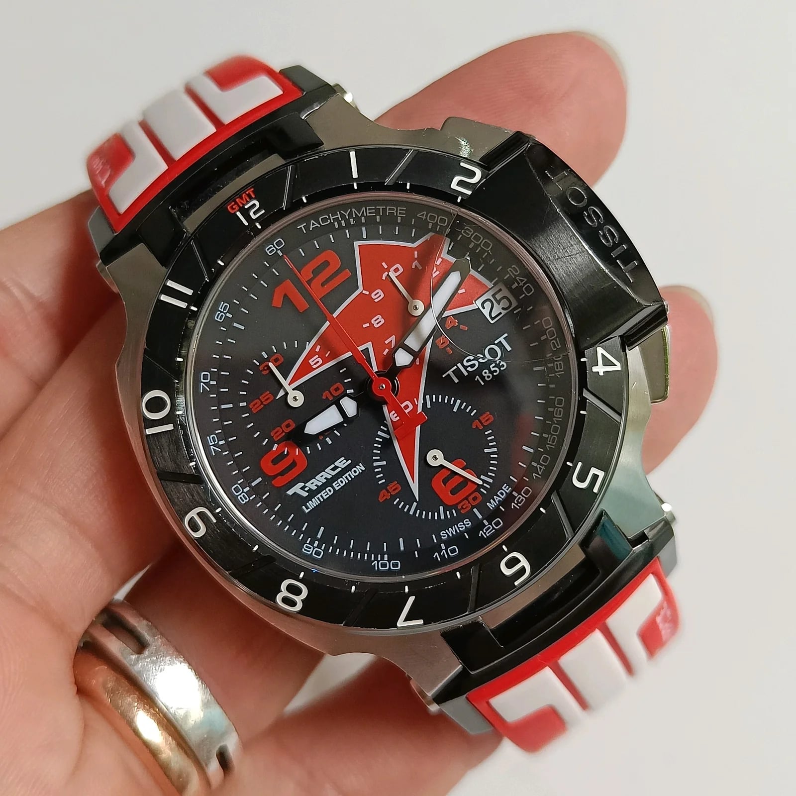 T-Race Quartz Red Rubber