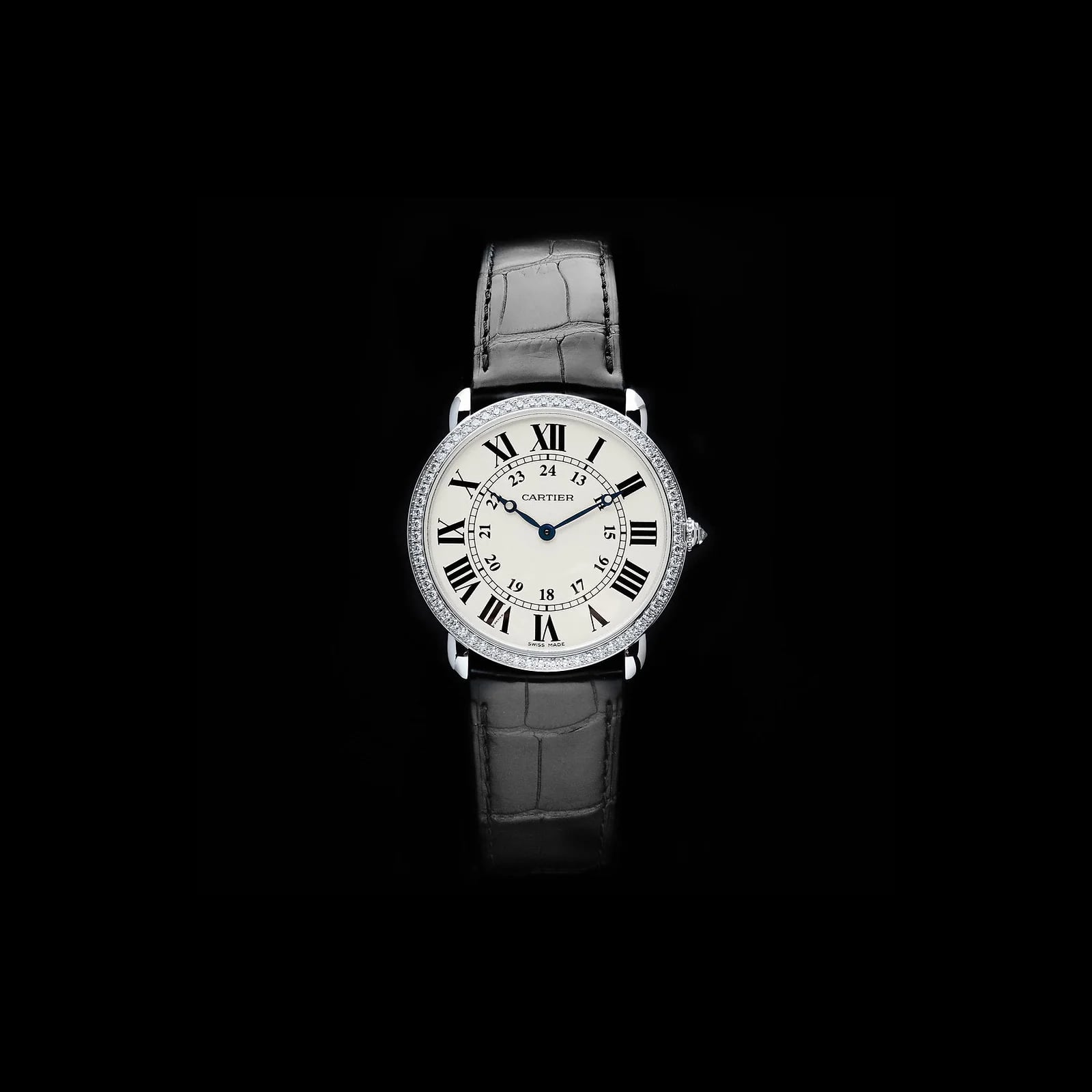 Ronde Louis White Gold Factory Diamond