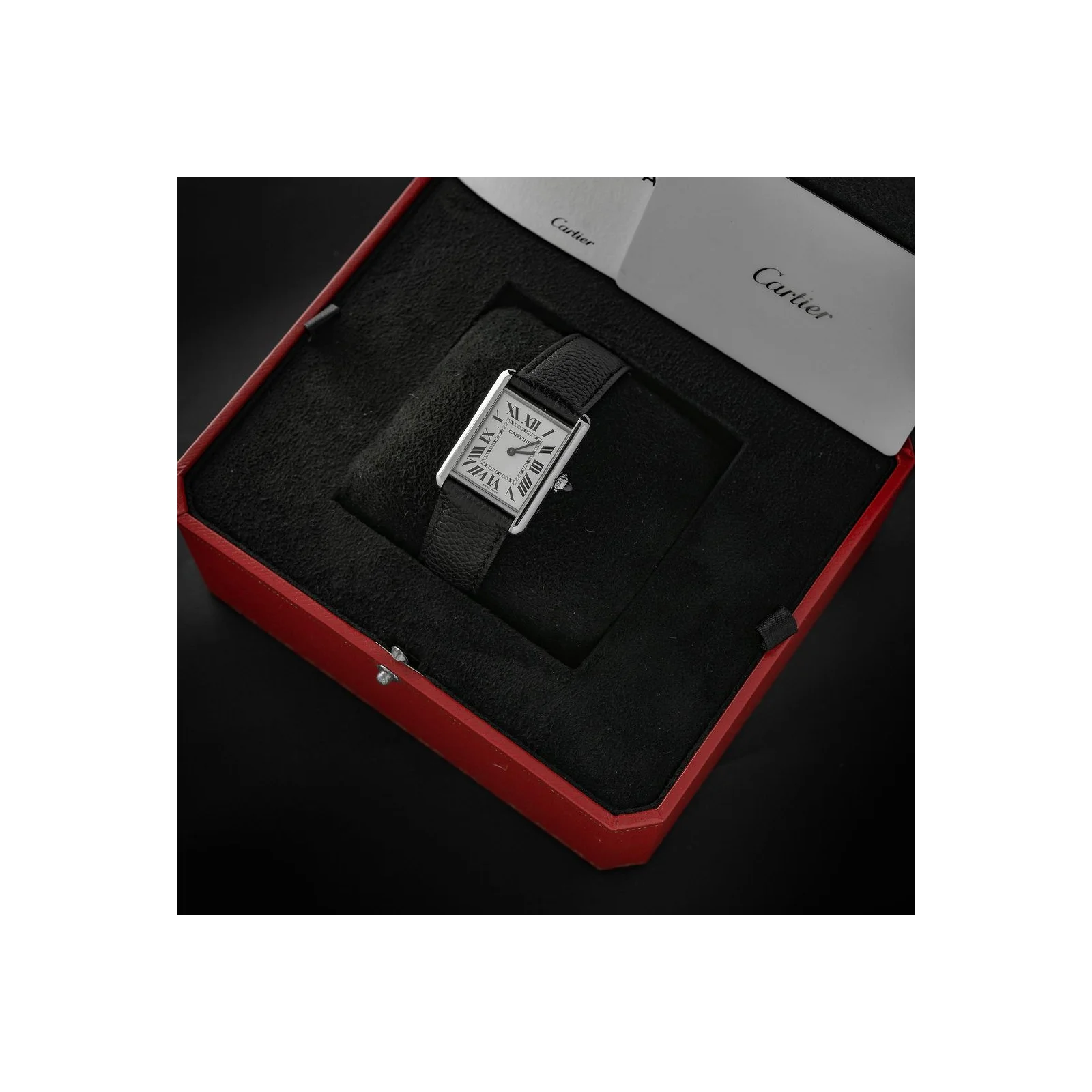 Tank Must Large Quartz Stainless Steel / Silver