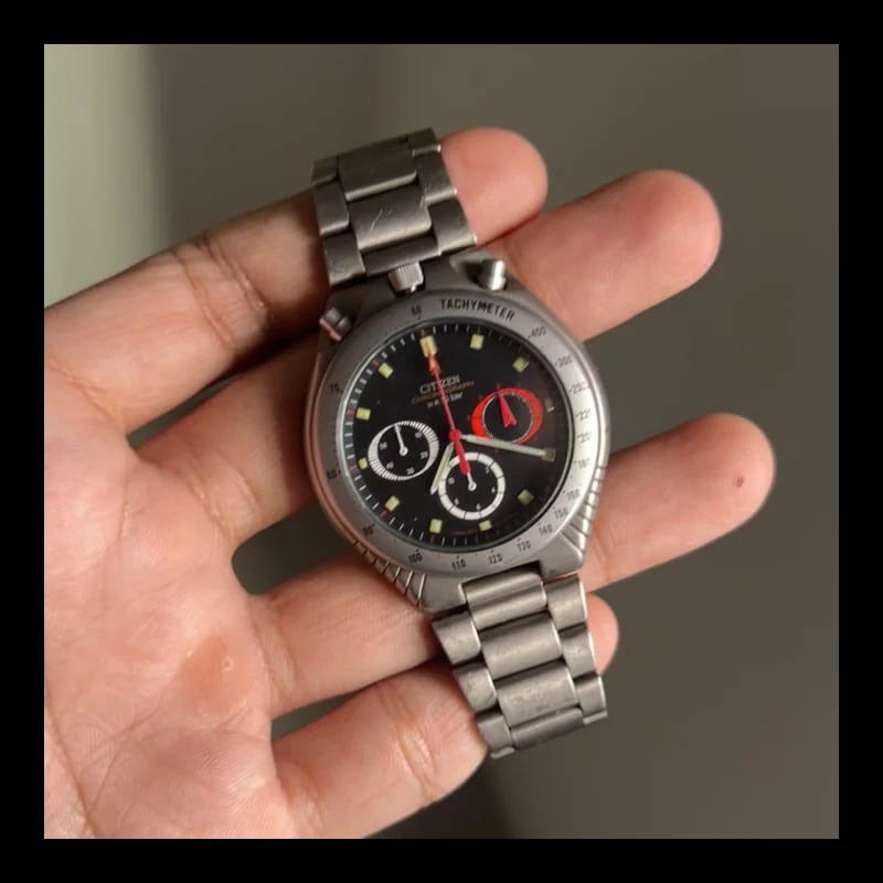 Citizen Bullhead Titanium Chronograph